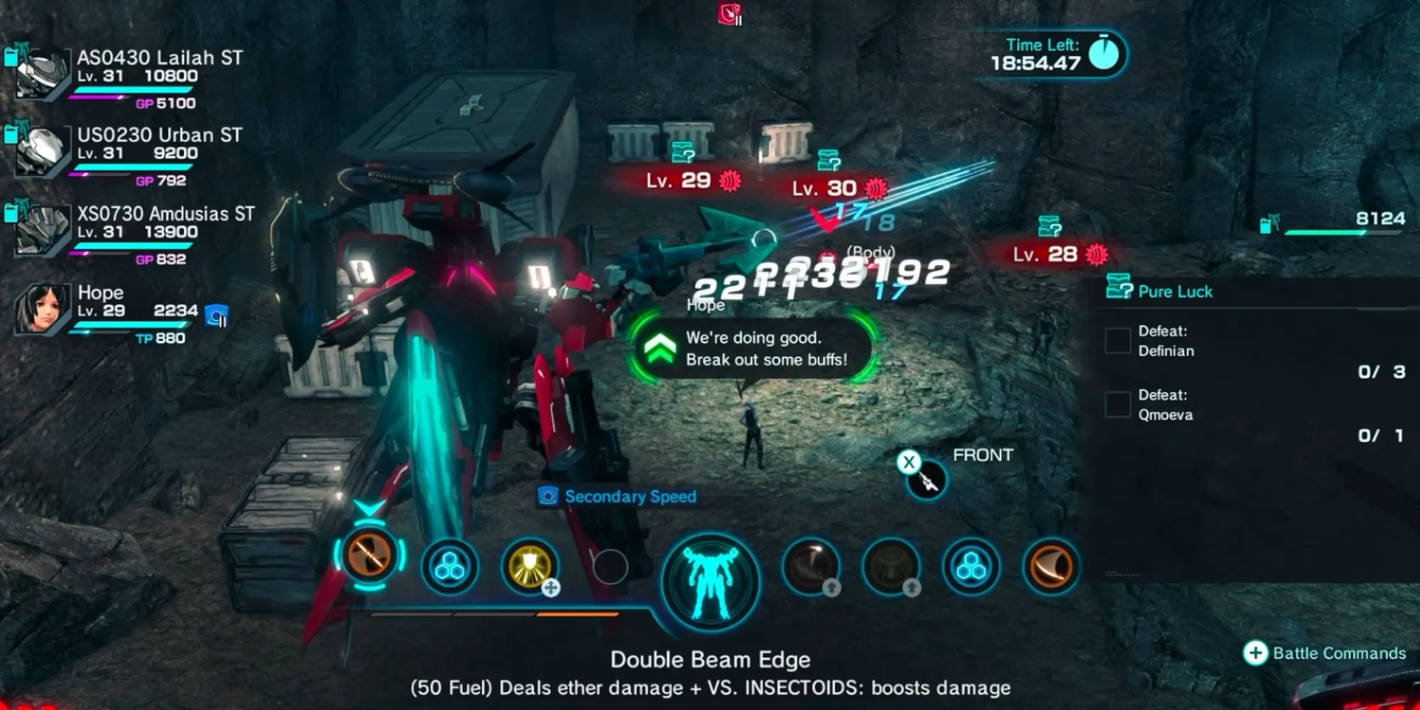 Chiến đấu bằng Skell mạnh mẽ chống lại quái vật khổng lồ trong Xenoblade X