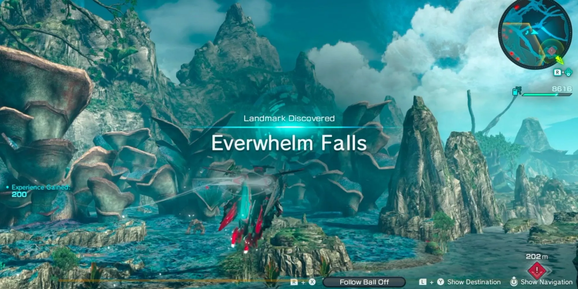Một trong những địa danh kỳ vĩ trên hành tinh Mira, mời gọi khám phá trong Xenoblade X