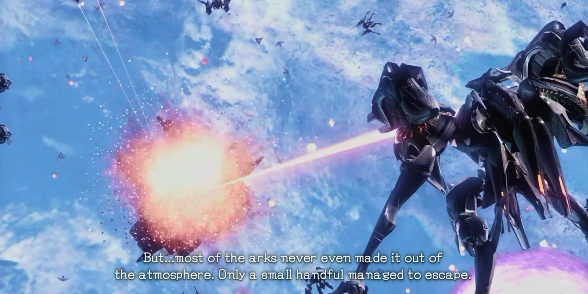 Trái Đất bị tàn phá bởi cuộc chiến giữa các phe ngoài hành tinh trong Xenoblade Chronicles X
