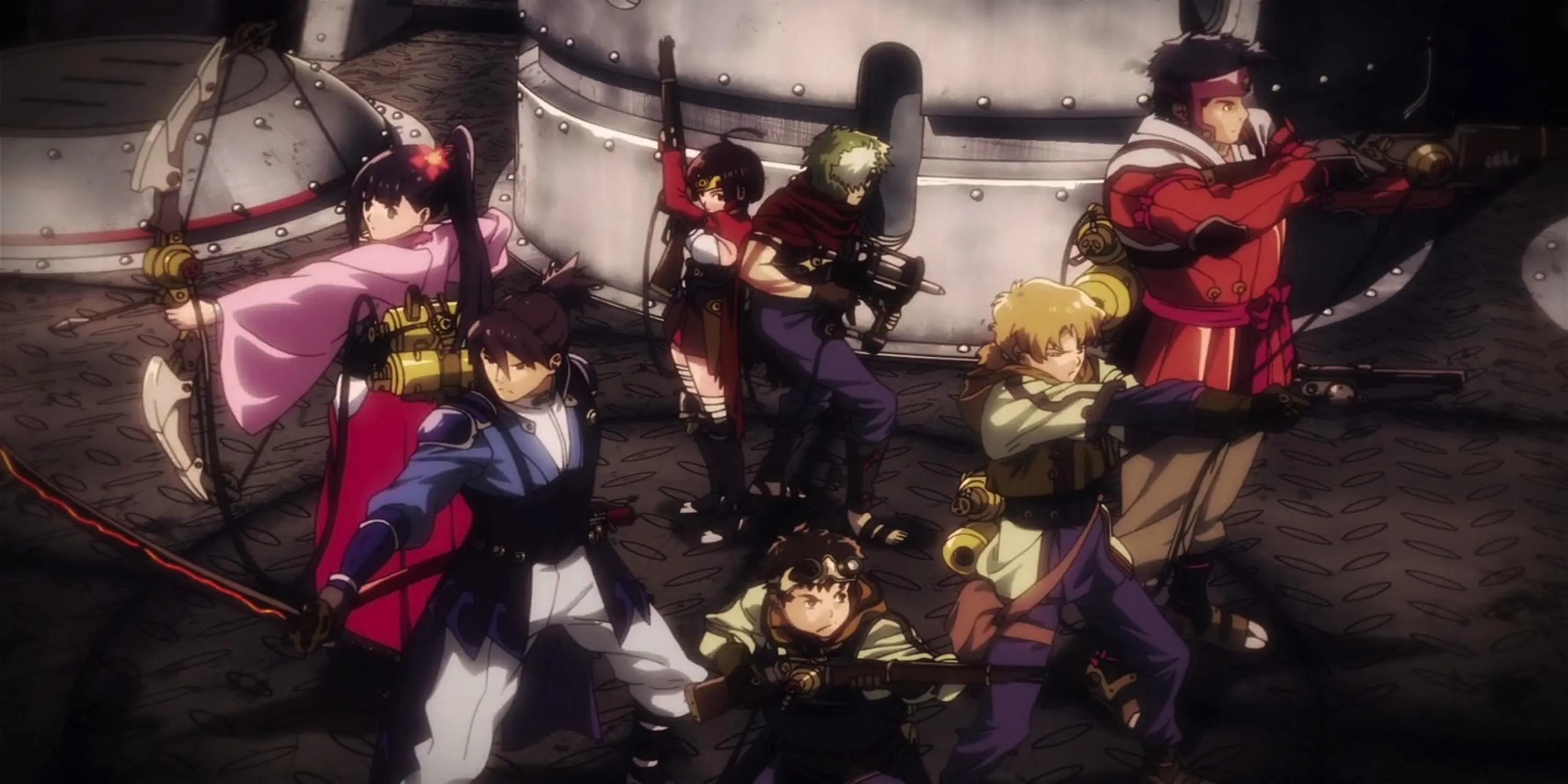 Anime Kabaneri of the Iron Fortress: Cuộc chiến sinh tồn trên tàu bọc thép