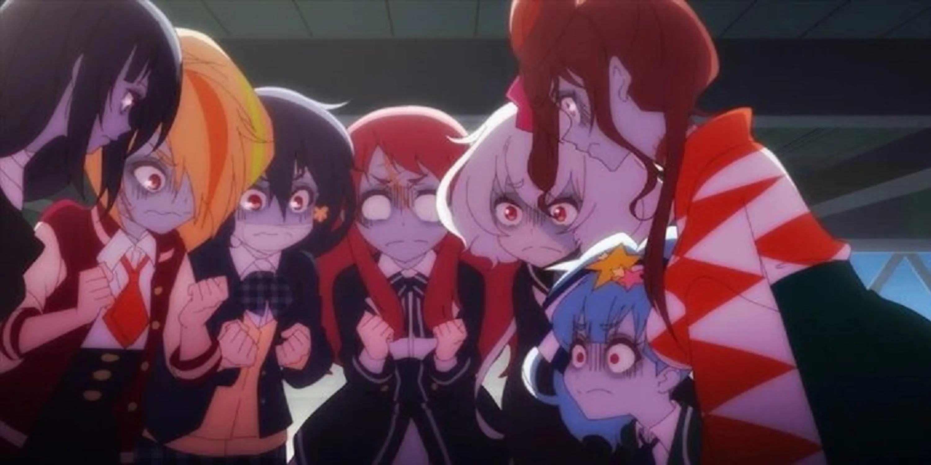 Anime Zombieland Saga: Nhóm idol zombie trên sân khấu