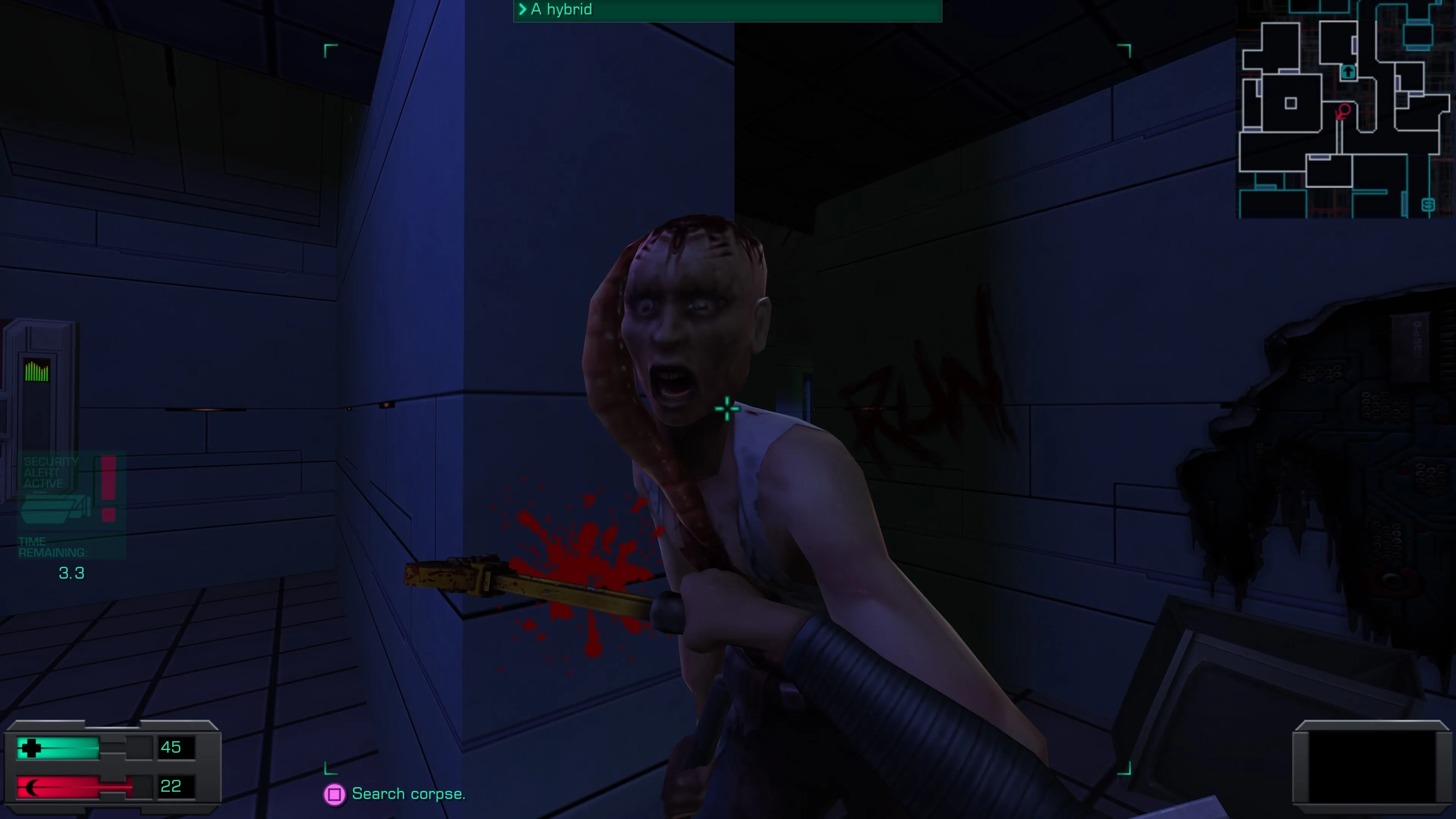 Ảnh chụp kẻ thù trong System Shock 2 Remaster