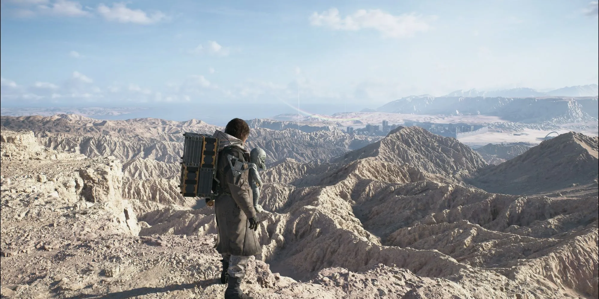 Bầu trời ấn tượng và đồ họa chi tiết trong Death Stranding 2
