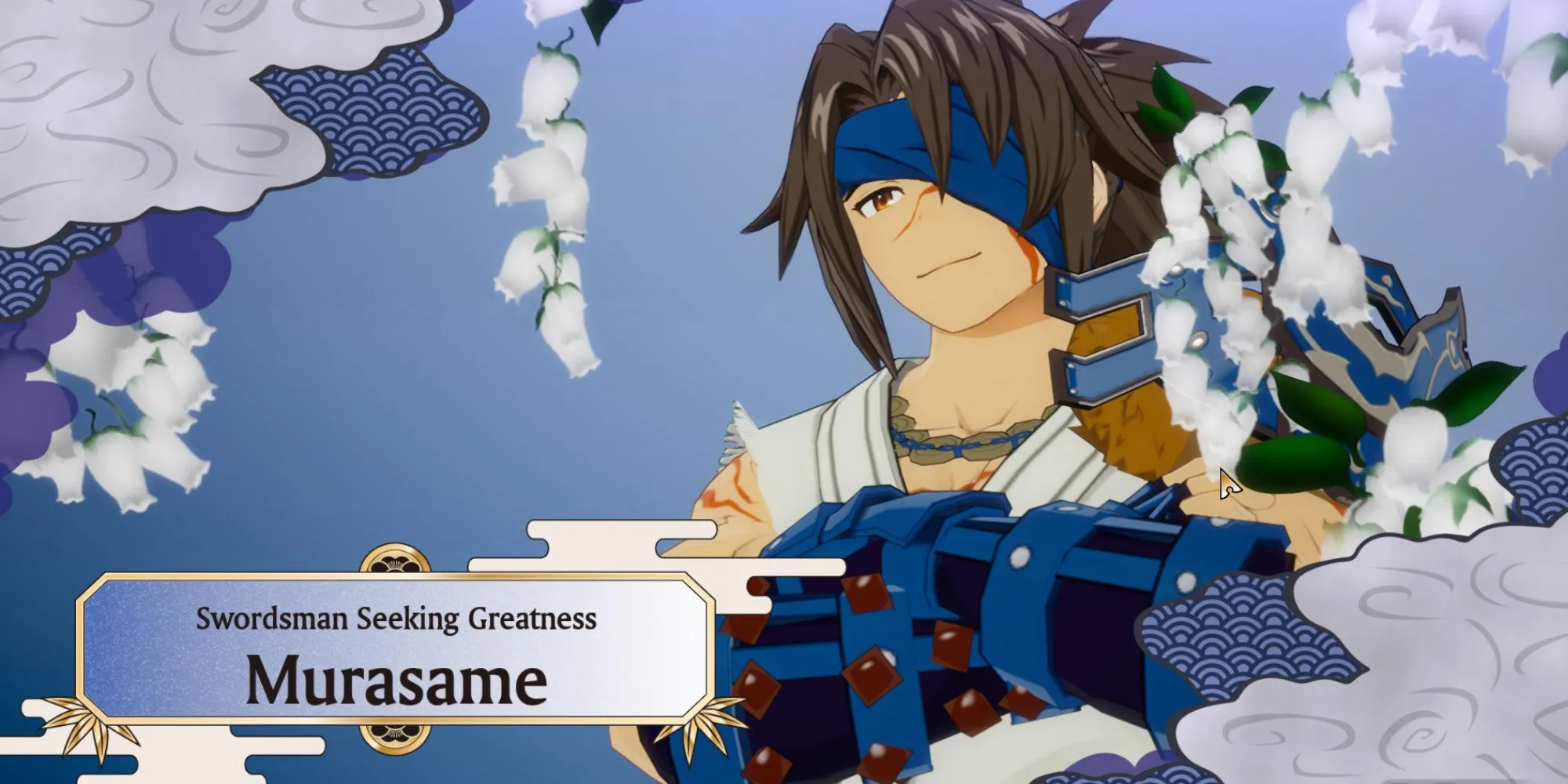 Chân dung nhân vật Murasame trong Rune Factory Guardians of Azuma.