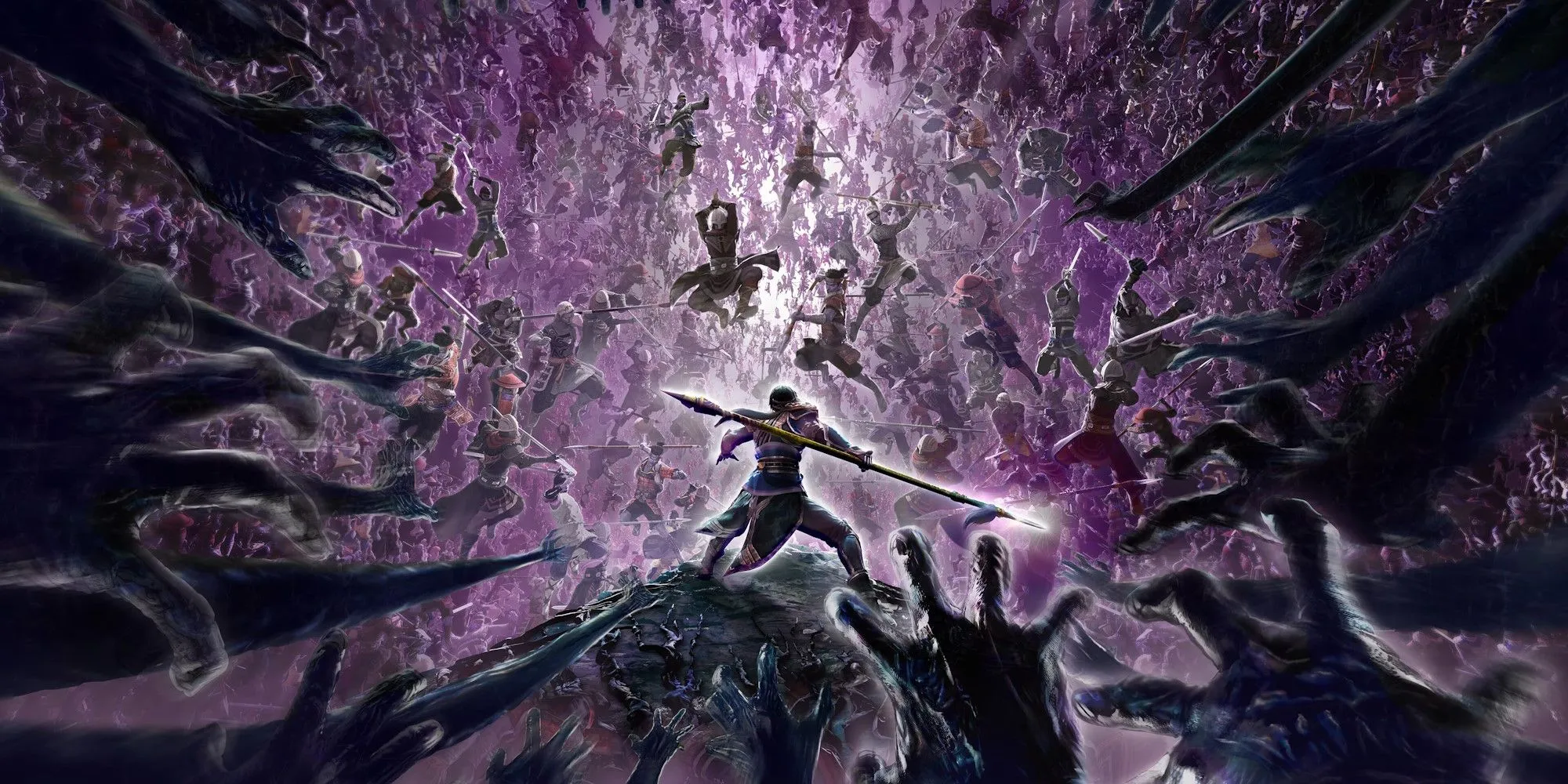 Chiến binh trong game Warriors Abyss tung chiêu giữa trận chiến khốc liệt, minh họa lối chơi hành động, chặt chém đỉnh cao.