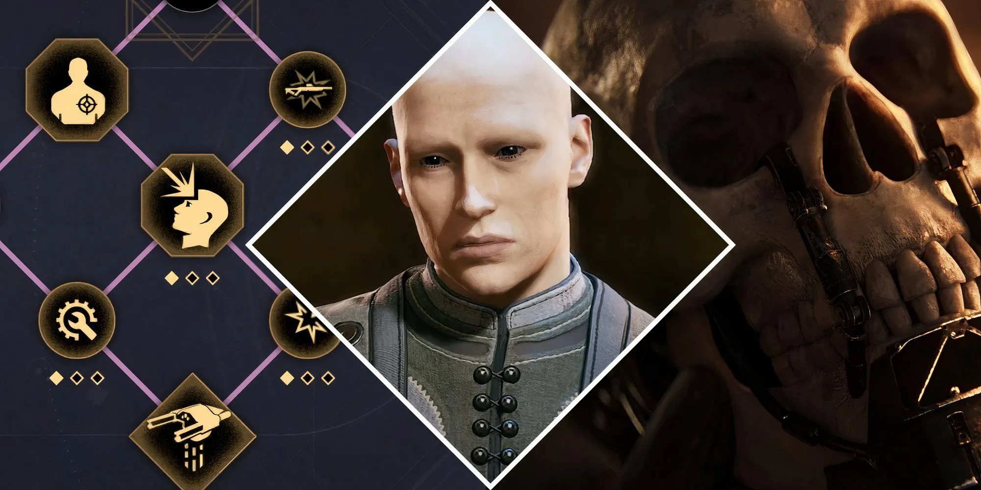 Giao diện cây kỹ năng và build sát thủ tầm xa cho Mentat trong Dune Awakening