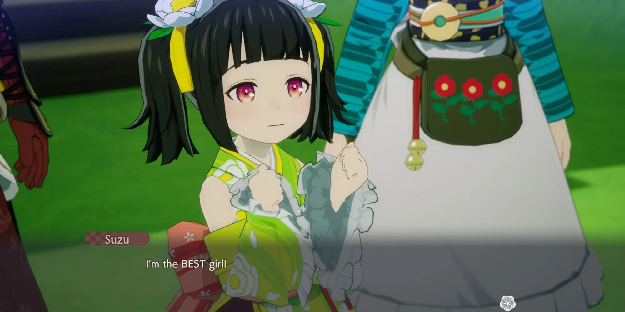Hình ảnh nhân vật Suzu trong game Rune Factory Guardians of Azuma.