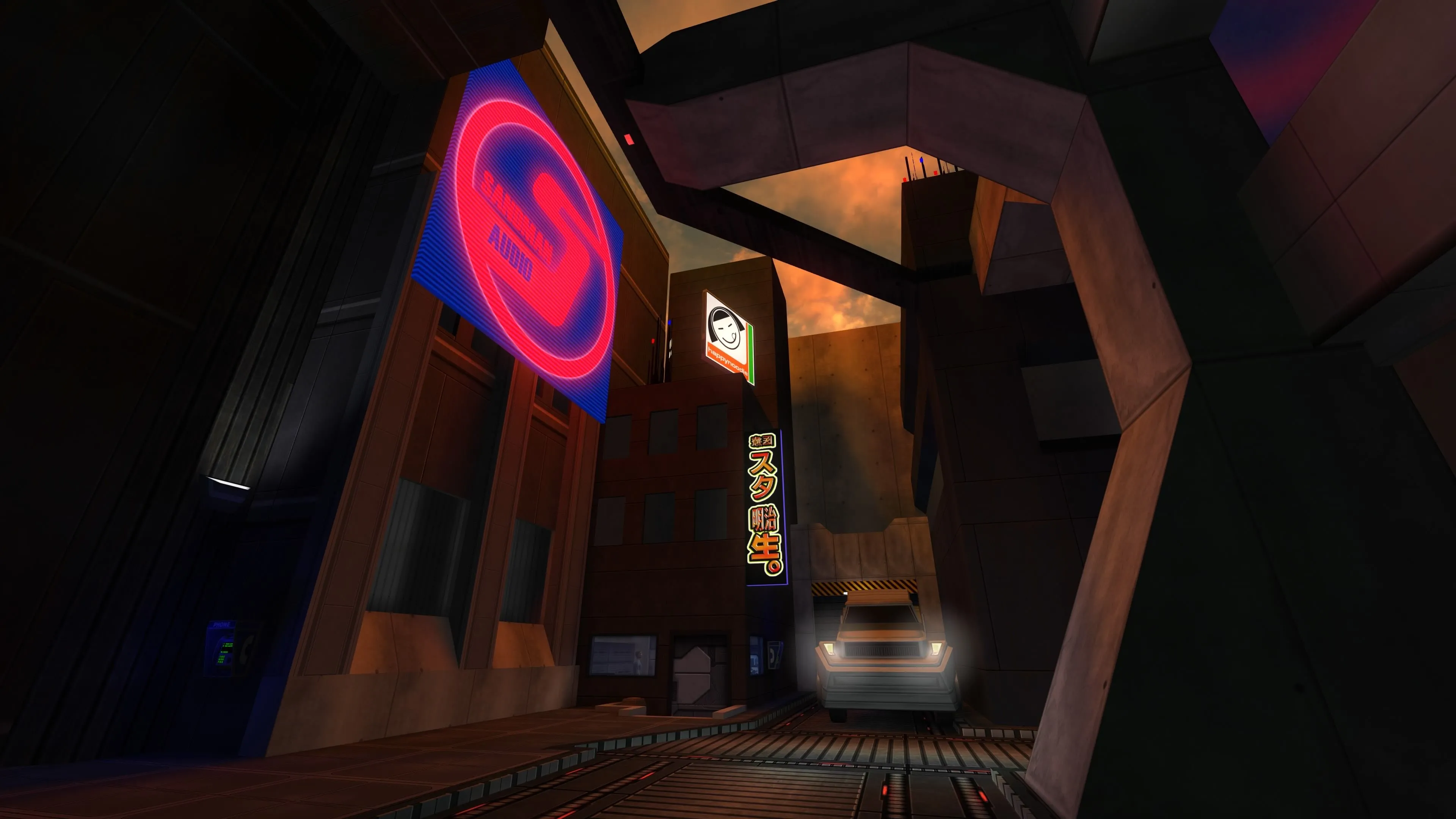 Khung cảnh trạm không gian trong System Shock 2 Remaster