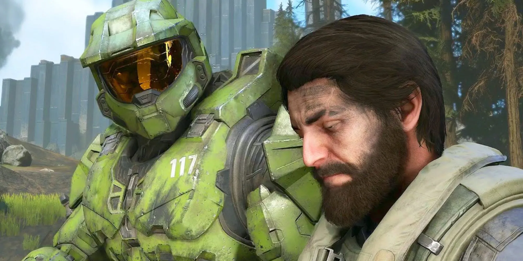 Master Chief và Fernando Esparza trong cuộc phiêu lưu khám phá thế giới mở của Halo Infinite