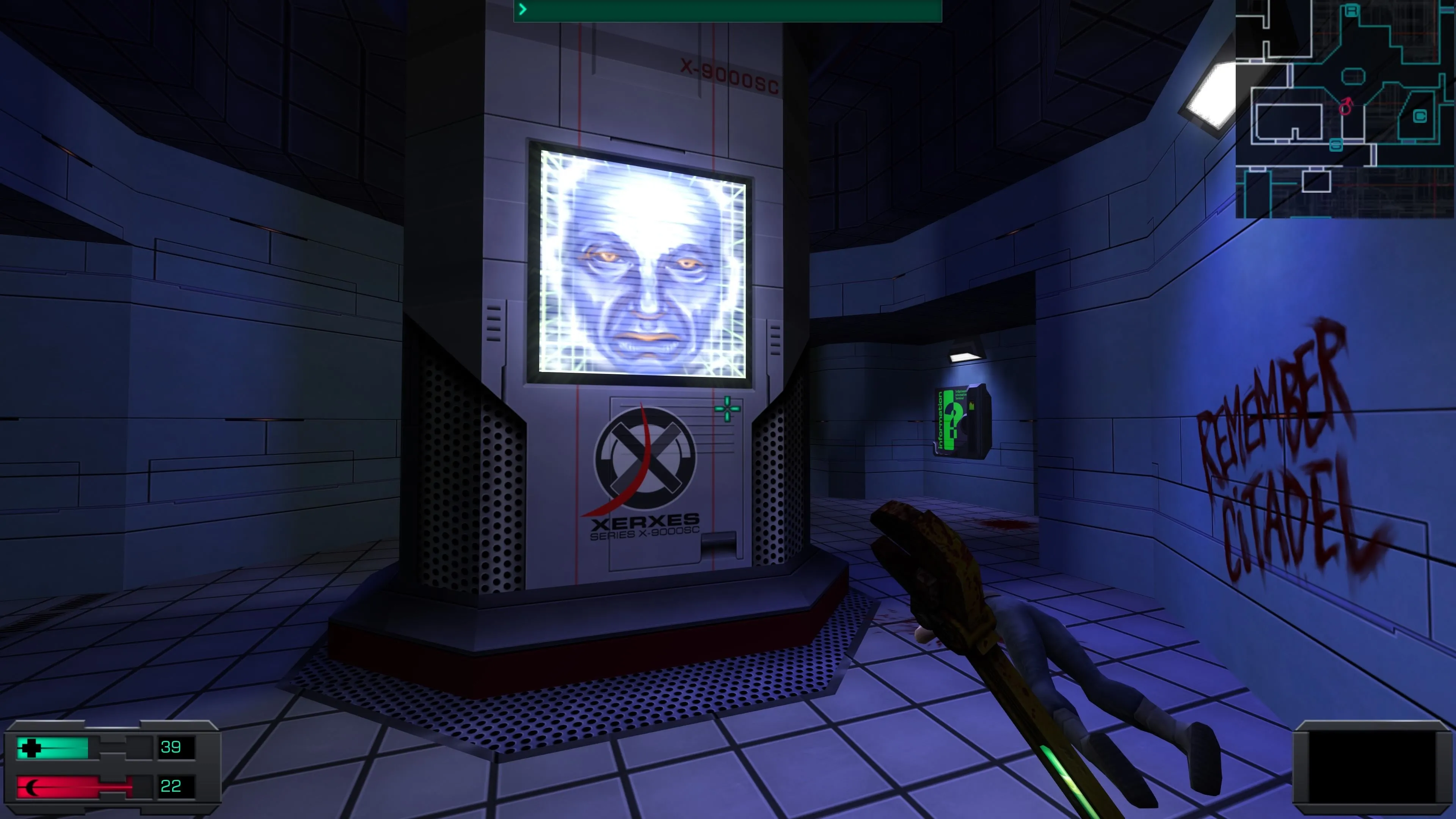 Nhân vật XERXES trong System Shock 2 Remaster