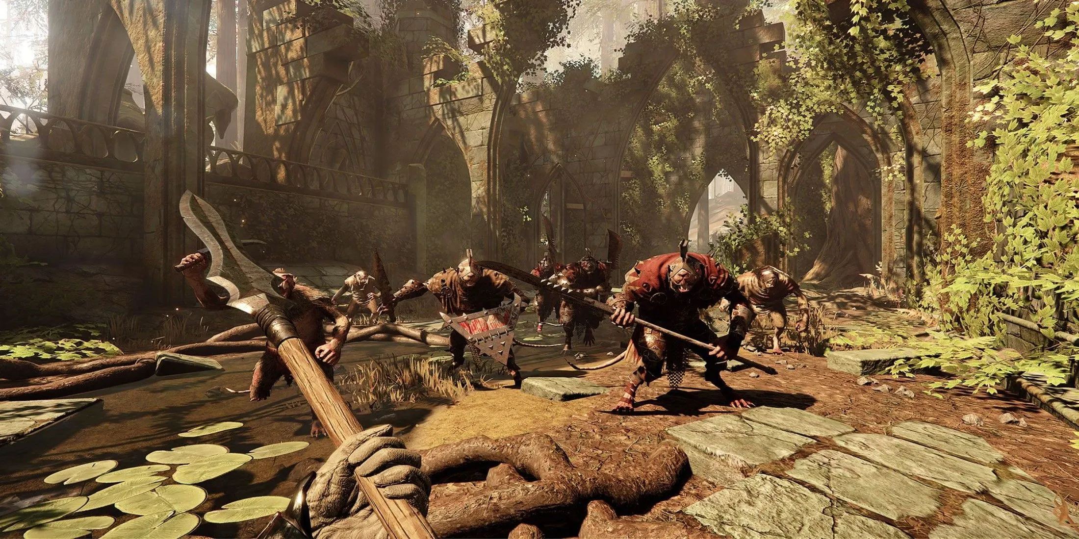 Nhóm anh hùng đối đầu với lũ Skaven trong Warhammer: Vermintide 2