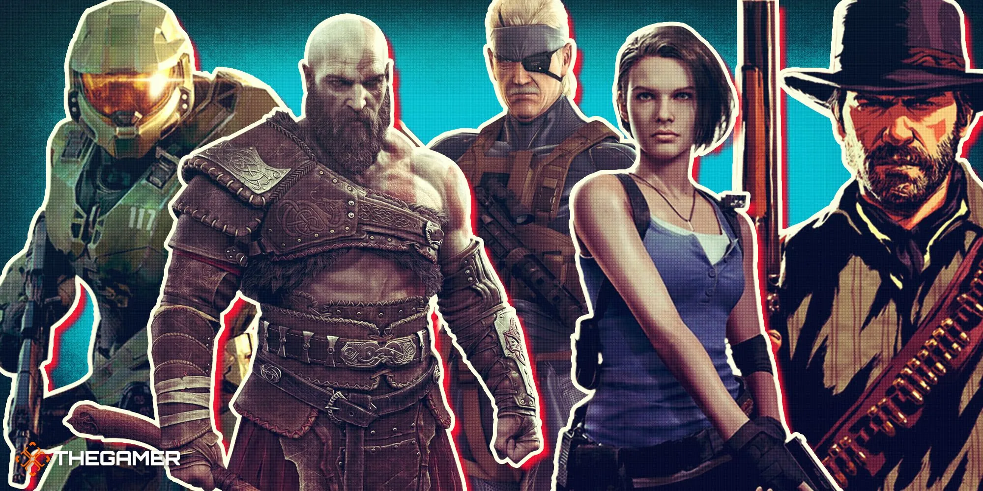 Những người hùng huyền thoại của thế giới game như Master Chief, Kratos và Joel Miller