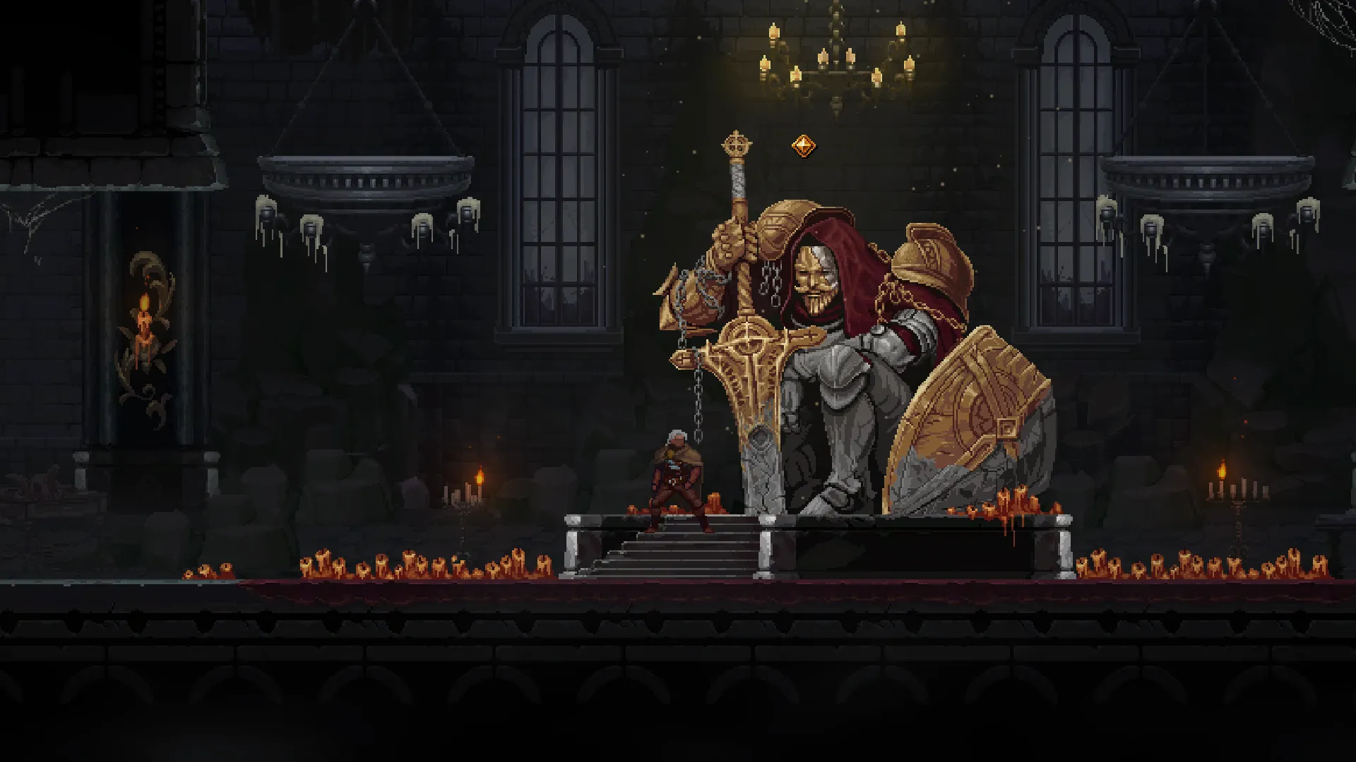 Thiết kế trùm trong Dragon Is Dead, minh họa phong cách đồ họa game.