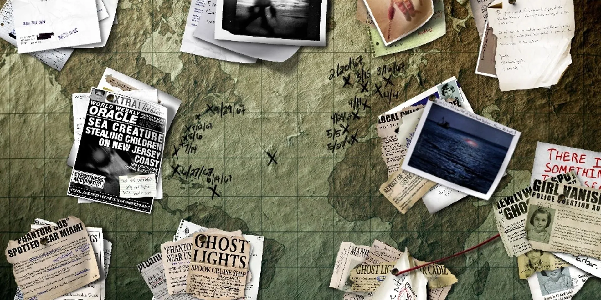 Bìa cuốn nhật ký &quot;There’s Something In The Sea&quot; của Mark Meltzer, một phần quan trọng trong ARG quảng bá BioShock 2