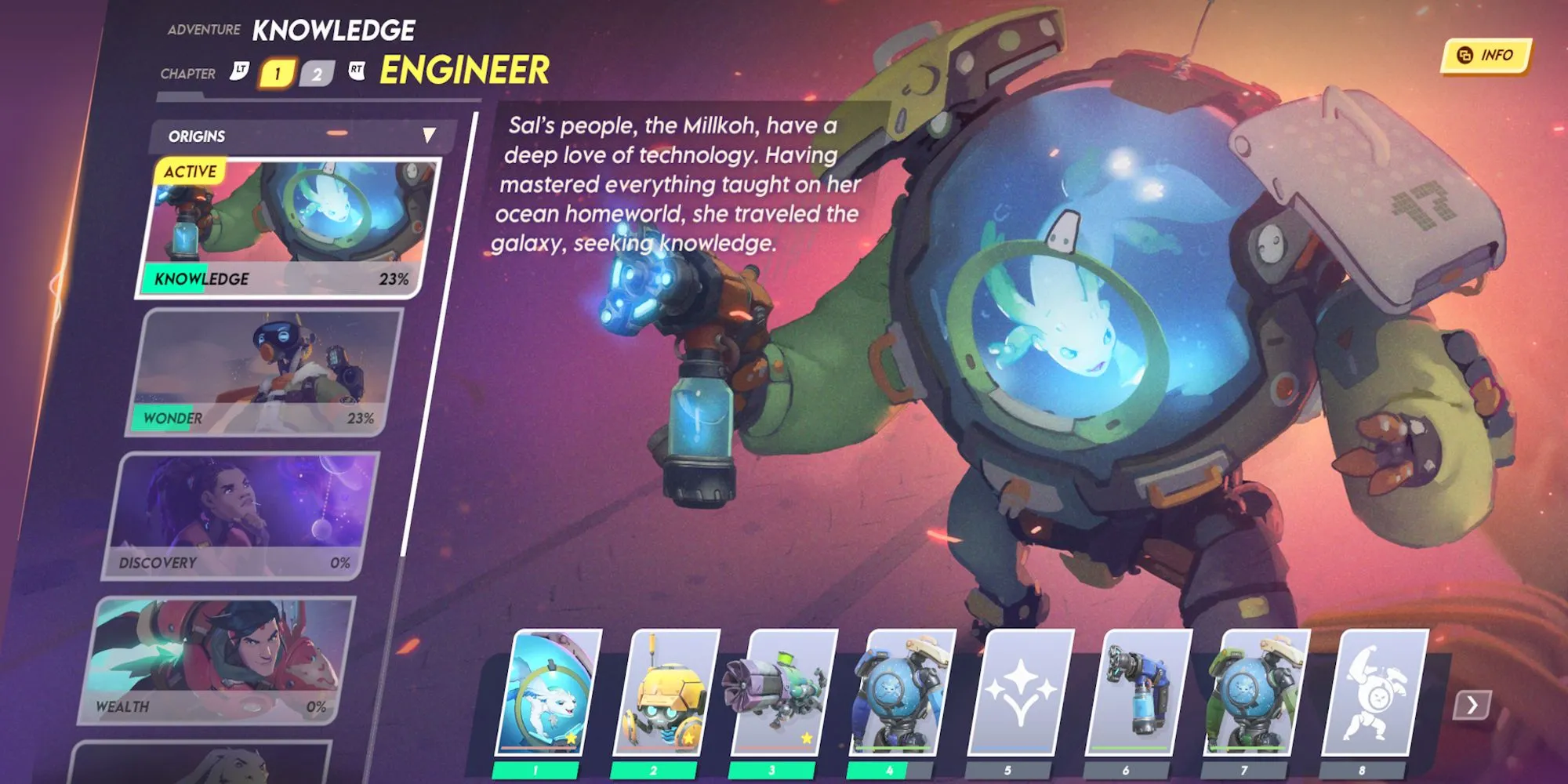 Hệ thống Battle Pass của Wildgate, minh họa quá trình mở khóa vũ khí và tàu chiến, yếu tố tiến độ chính của game.