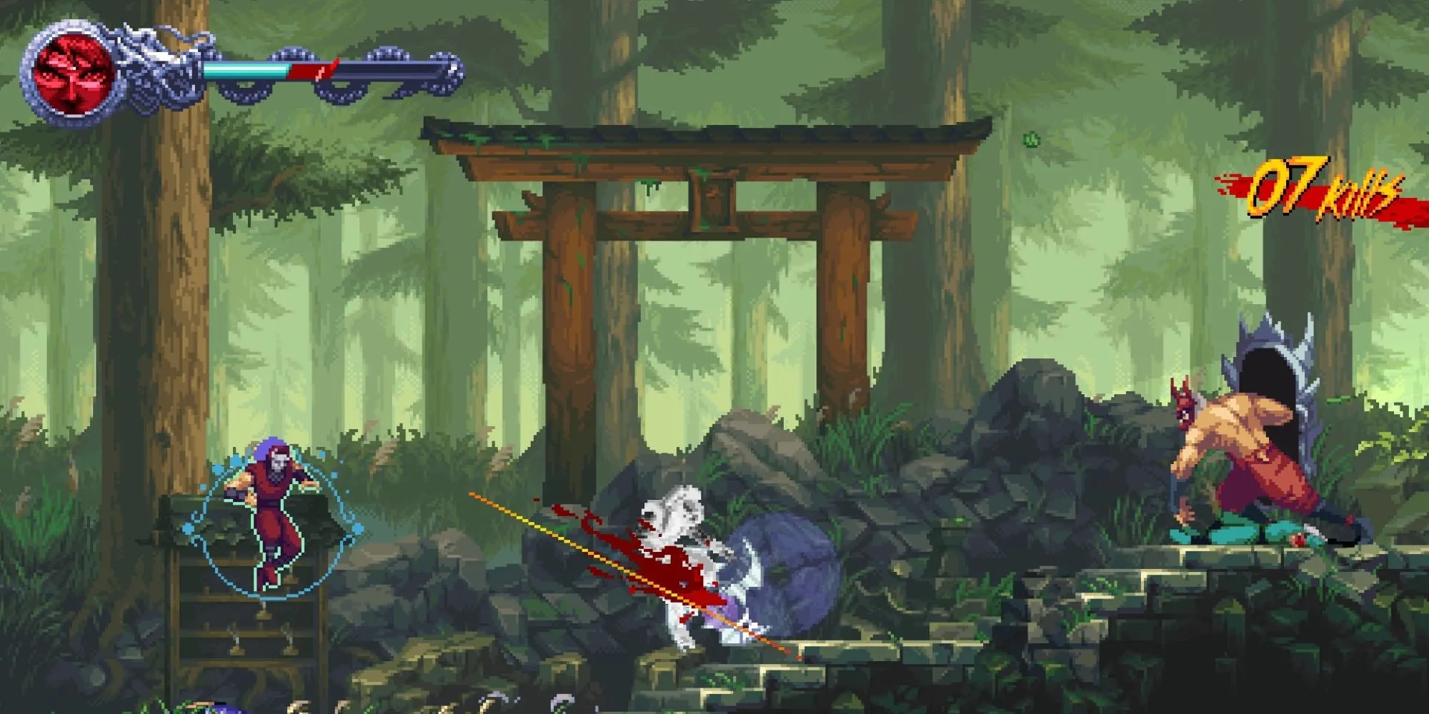 Lối chơi Ninja Gaiden Ragebound