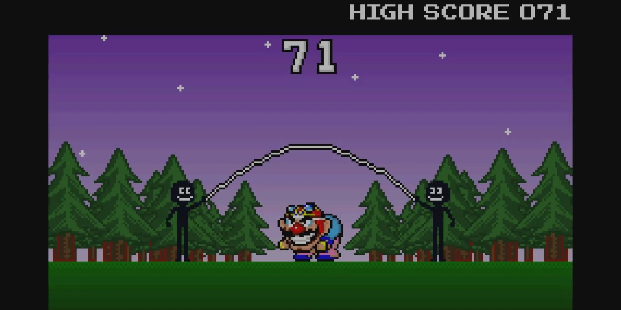 Microgame Nhảy Dây trong WarioWare Inc. Mega Microgames!