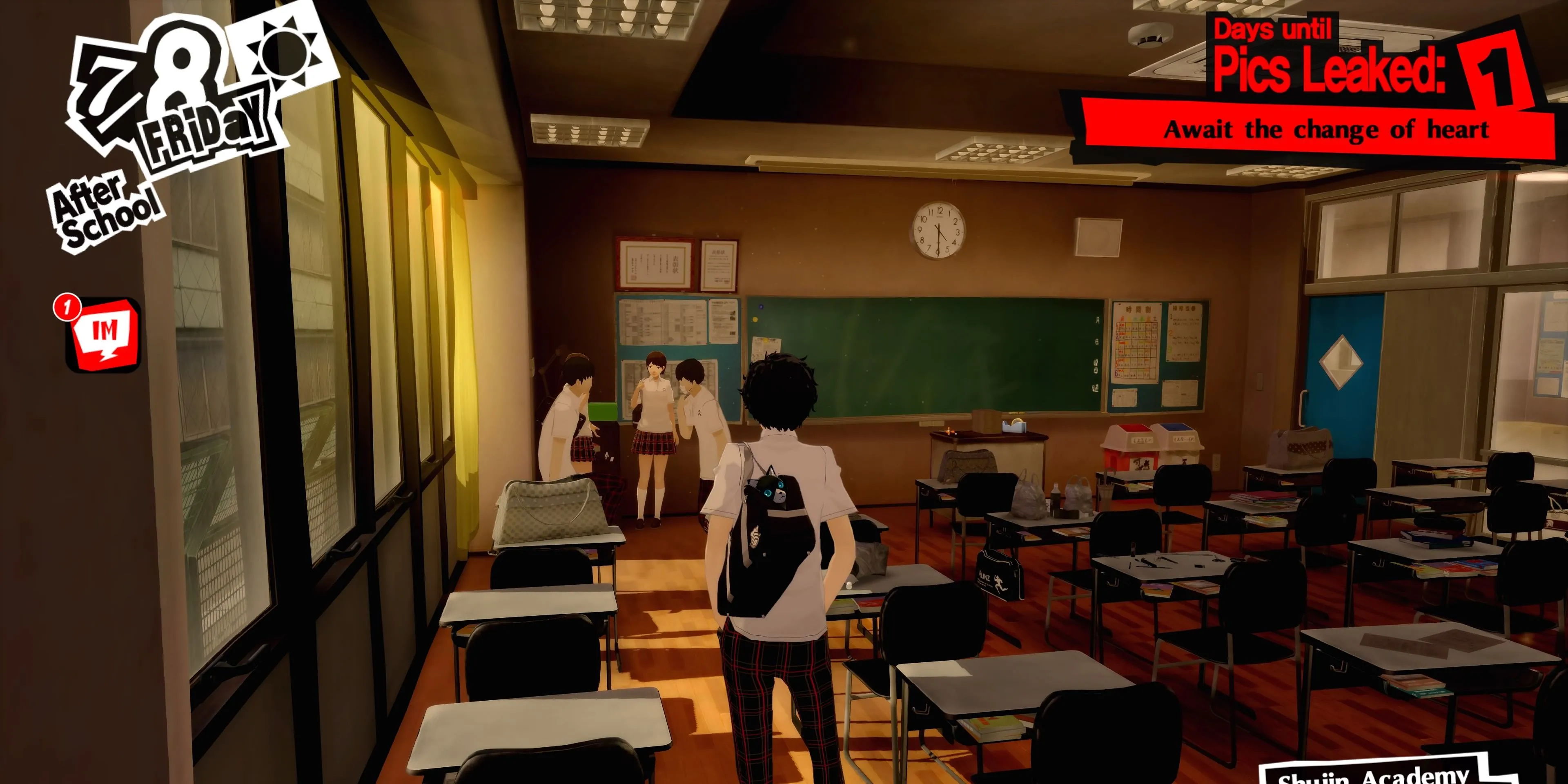 Nhân vật chính Joker của Persona 5 Royal khám phá một cung điện ảo ảnh với phong cách nghệ thuật độc đáo