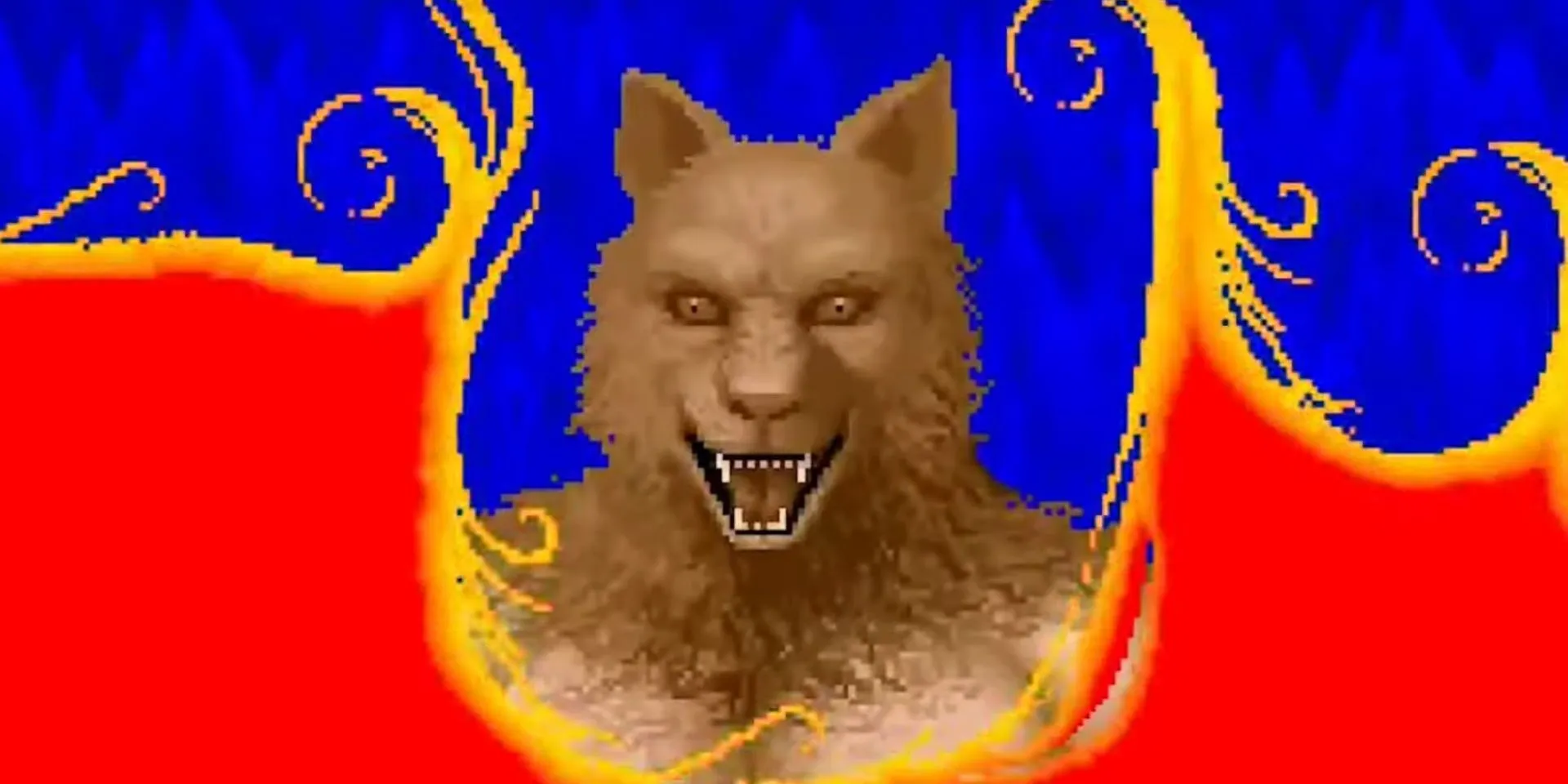 Quá trình biến hình thành người sói mạnh mẽ trong game Altered Beast kinh điển của Sega Genesis