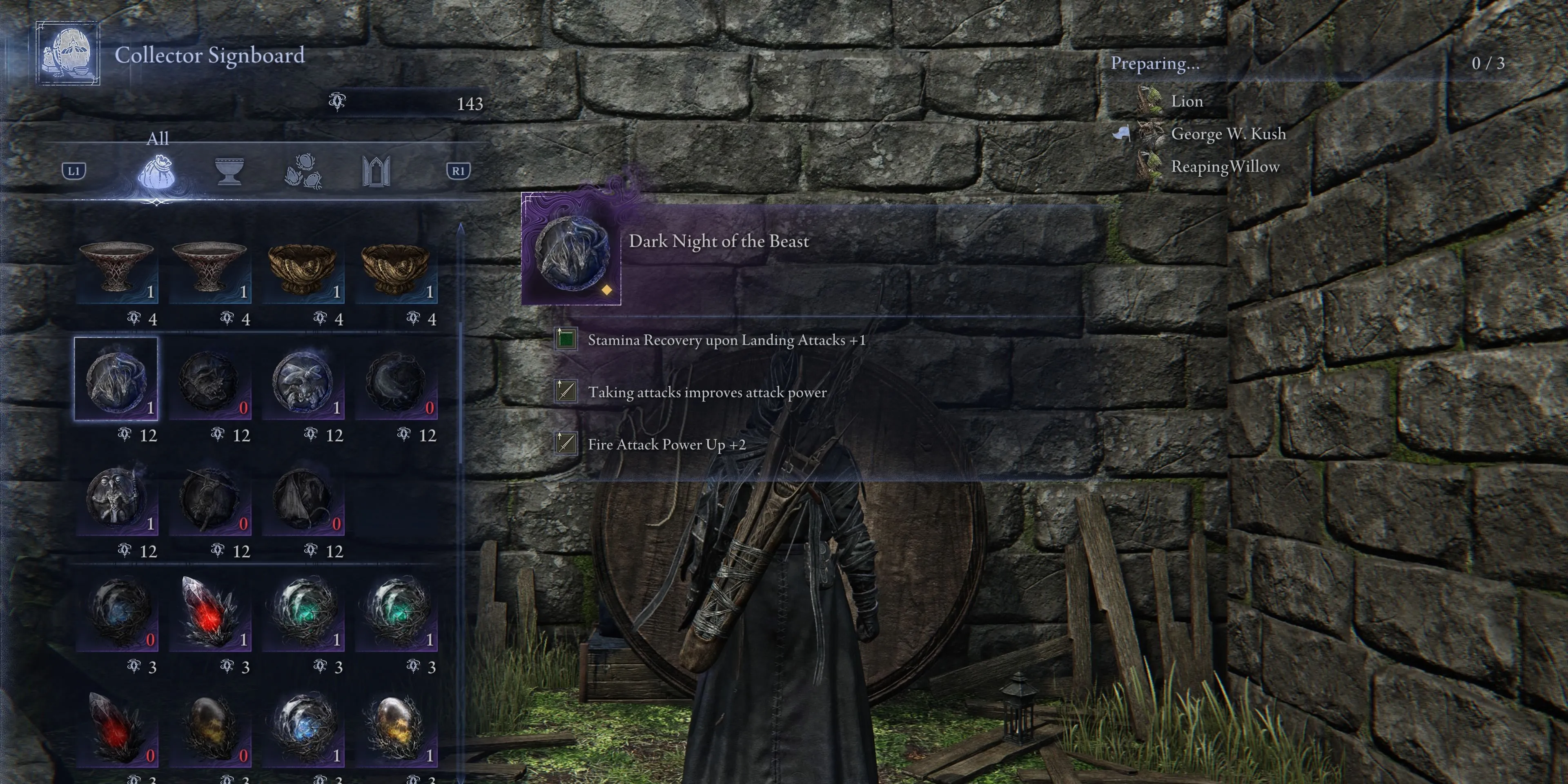 Relic Dark Night of the Beast mới, phần thưởng quý giá sau khi đánh bại Everdark Sovereign Tricephalos trong Elden Ring Nightreign