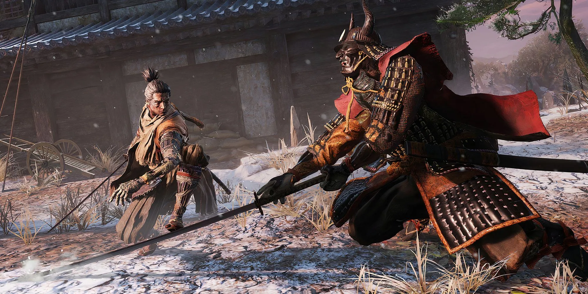 Sekiro thực hiện phản đòn Mikiri