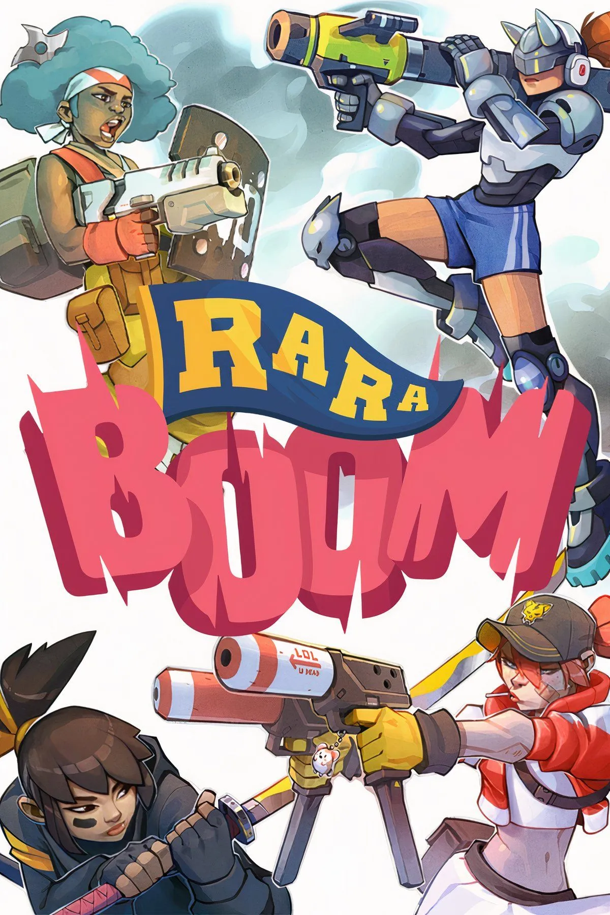 Tổng hợp các khoảnh khắc gameplay mãn nhãn của Ra Ra Boom, thể hiện sự đa dạng trong các trận chiến và môi trường đầy màu sắc mà các nữ anh hùng phải vượt qua.