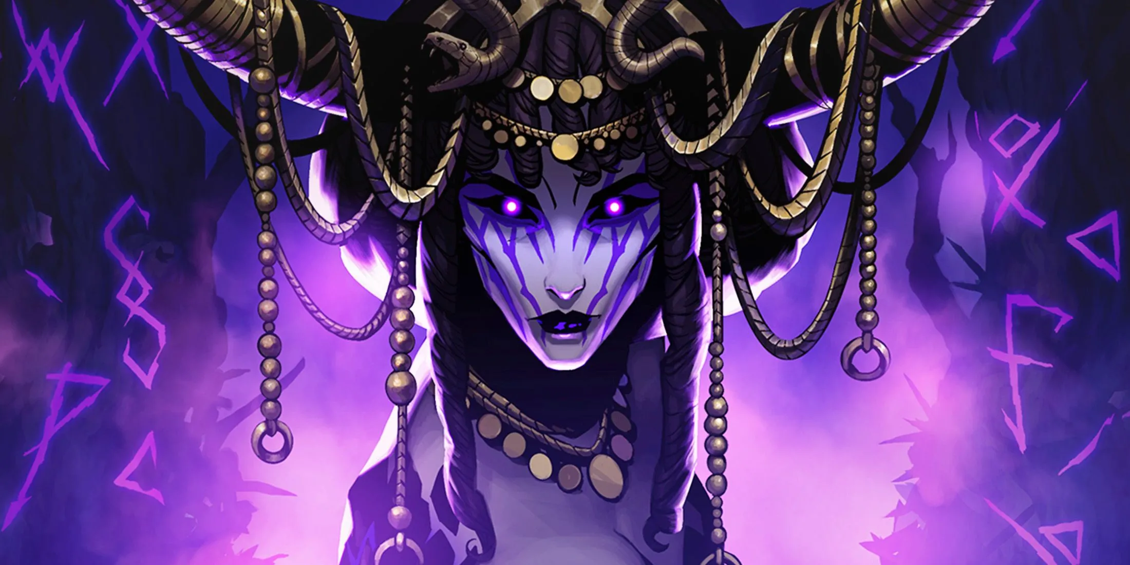 Ảnh artwork V Rising – Megara the Serpent Queen, không khí gothic, xây lâu đài ma cà rồng