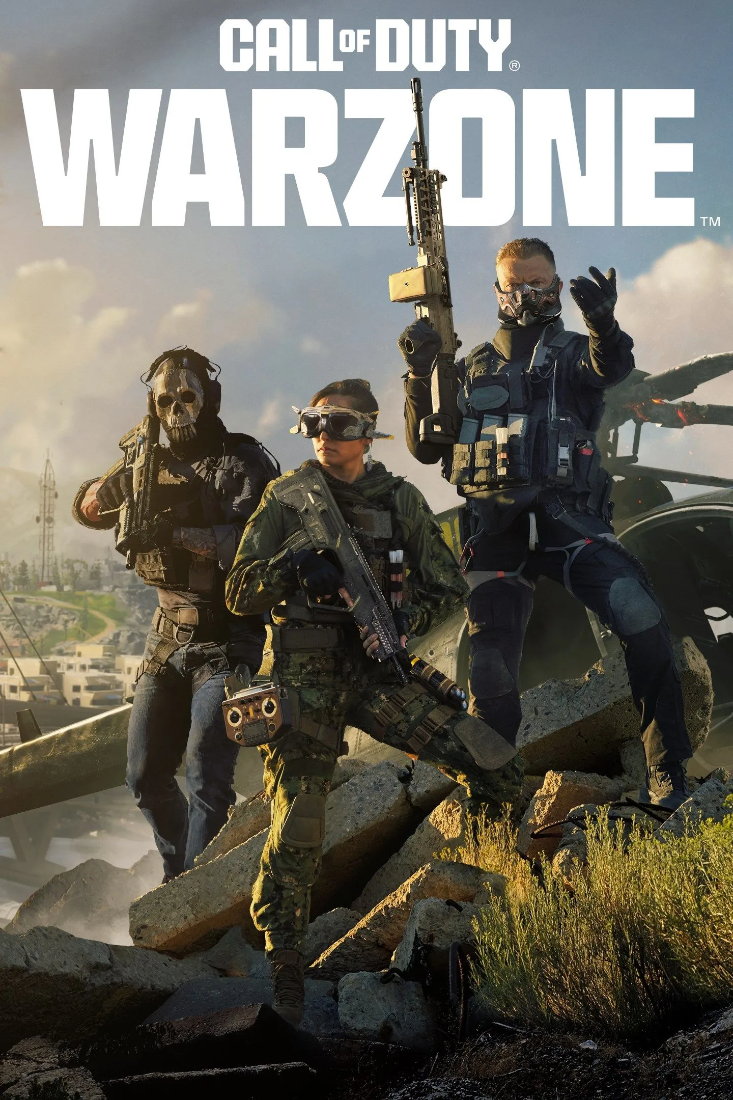 Ảnh bìa Call of Duty: Warzone — biểu tượng Battle Royale và nền tảng phát triển