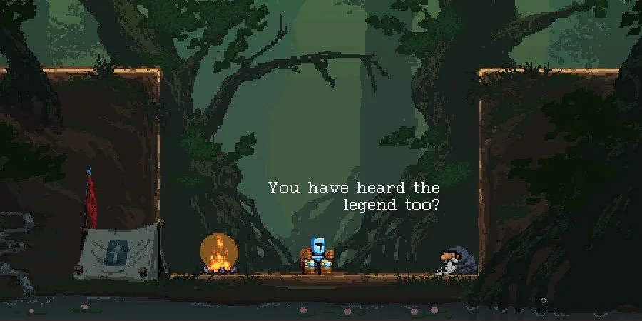 Ảnh chụp màn hình Jump King hiển thị cảnh leo trèo theo phong cách 2D platform đầy thử thách