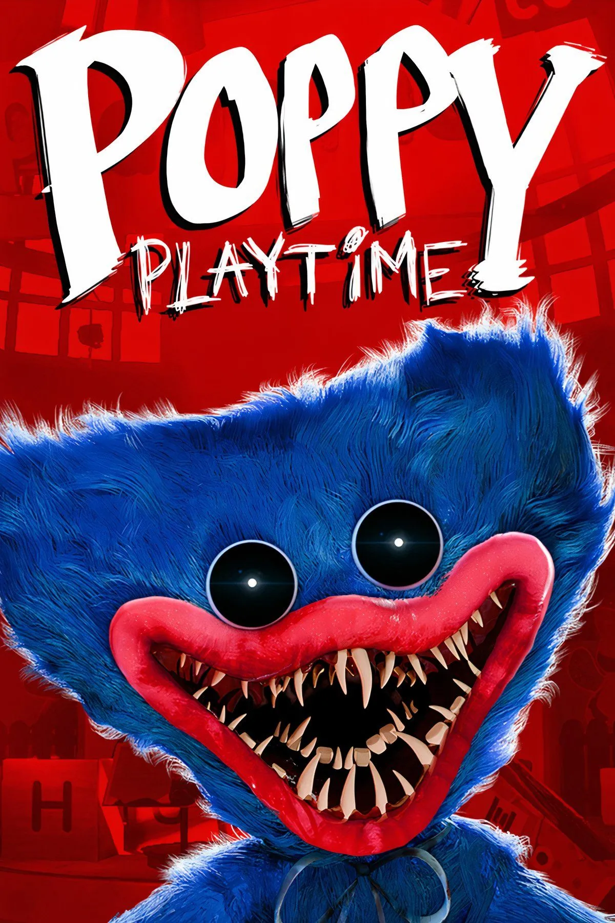Ảnh minh họa Poppy Playtime – quang cảnh nhà máy đồ chơi u ám với con búp bê đáng sợ