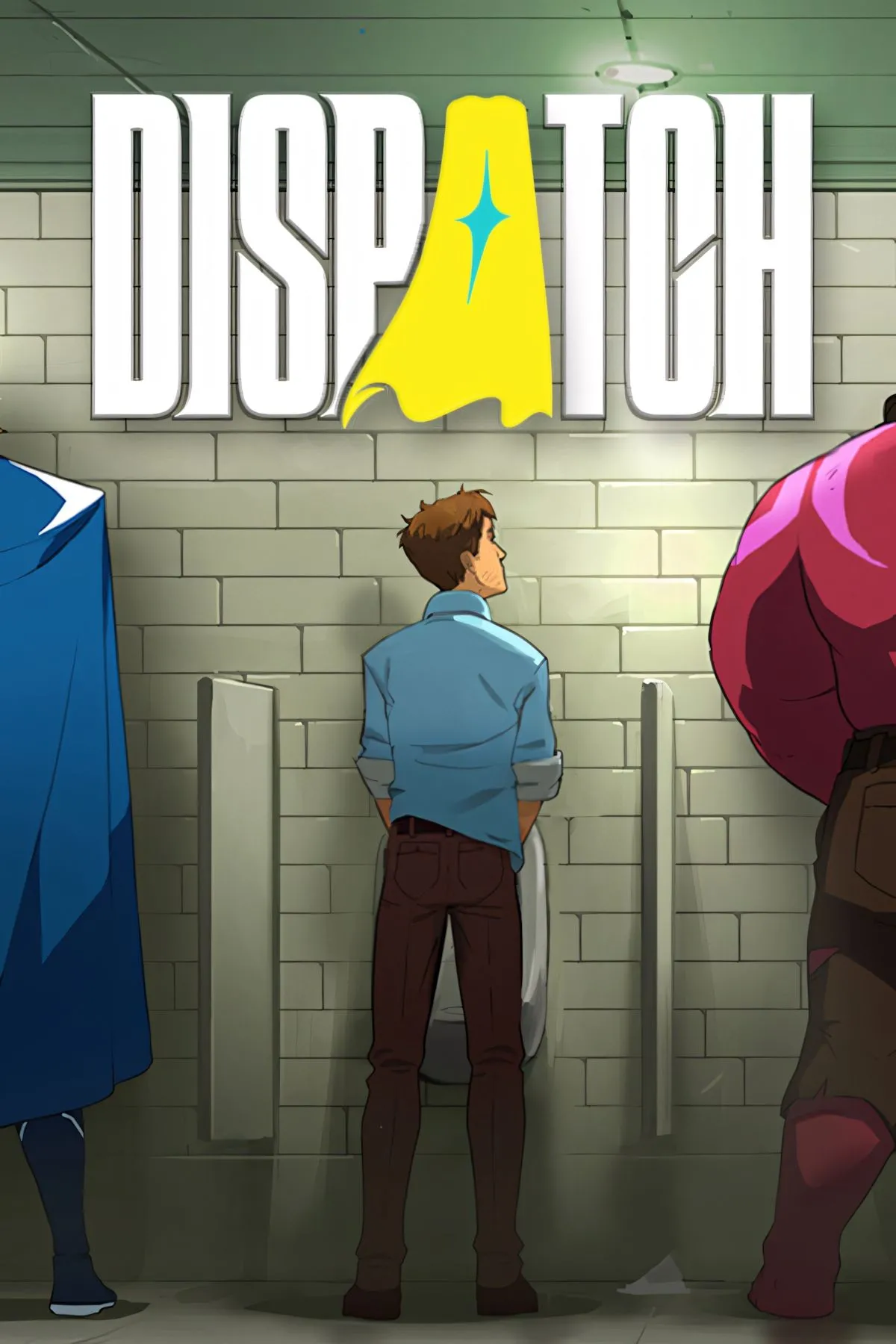 Artwork chính thức của Dispatch, thể hiện phong cách nghệ thuật và tông màu của game point-and-click phiêu lưu