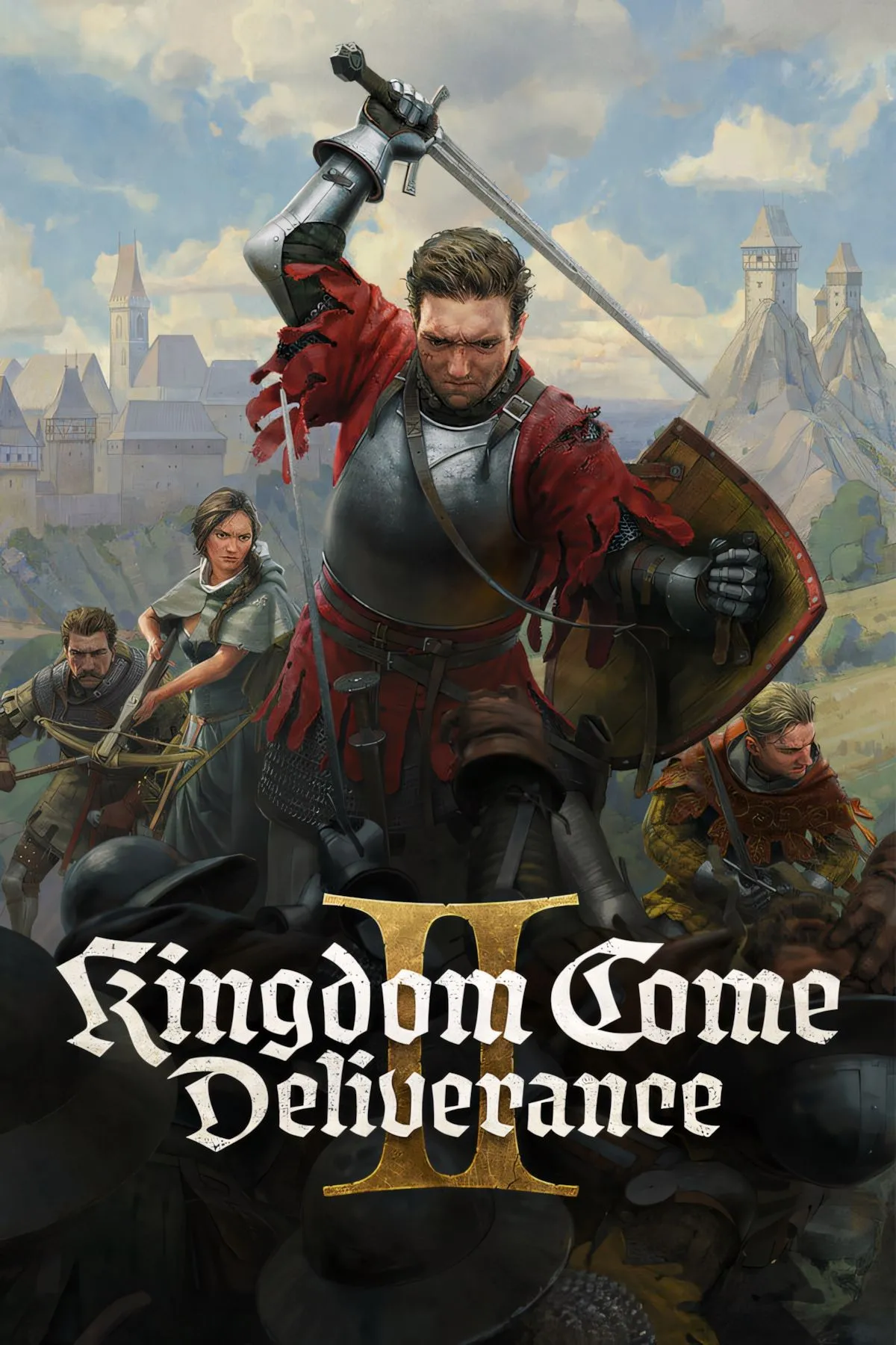 Bìa Kingdom Come: Deliverance II, artwork đại diện cho phần tiếp nối của loạt game