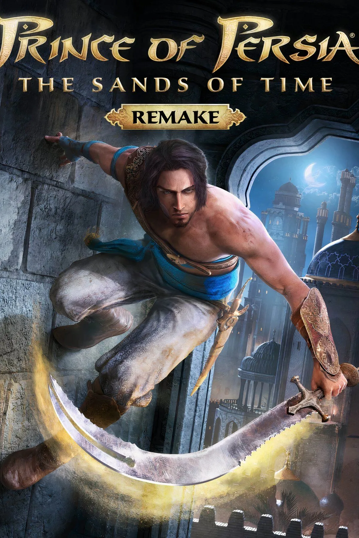 Bìa Prince of Persia remake: màu cát, kiến trúc phương Đông huyền bí