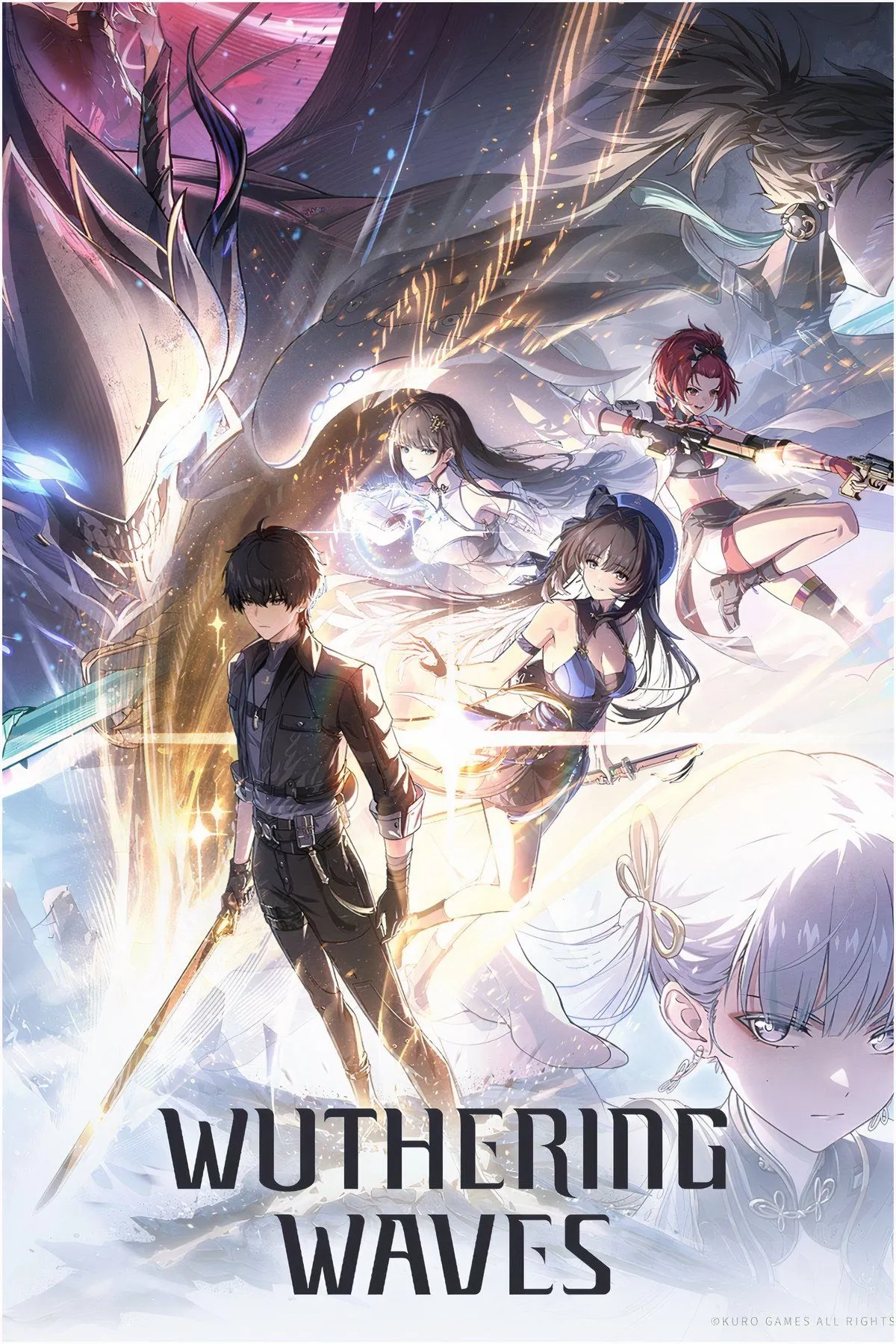 Bìa Wuthering Waves — RPG hành động phong cách anime, thế giới mở