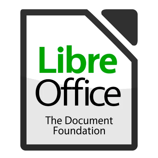 Biểu tượng LibreOffice và giao diện khởi động của bộ ứng dụng văn phòng portable