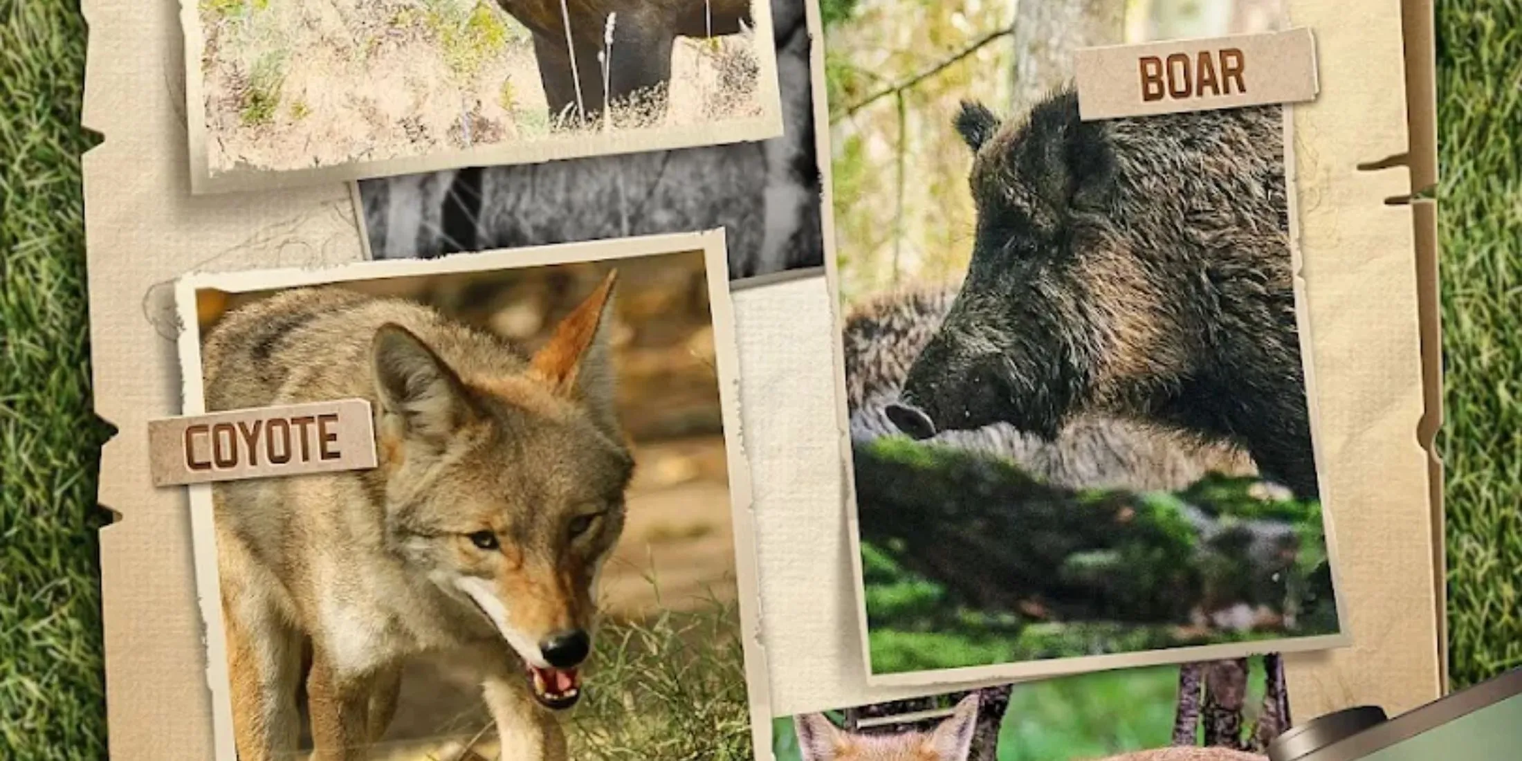 Coyote và heo rừng trong Hunting Sniper