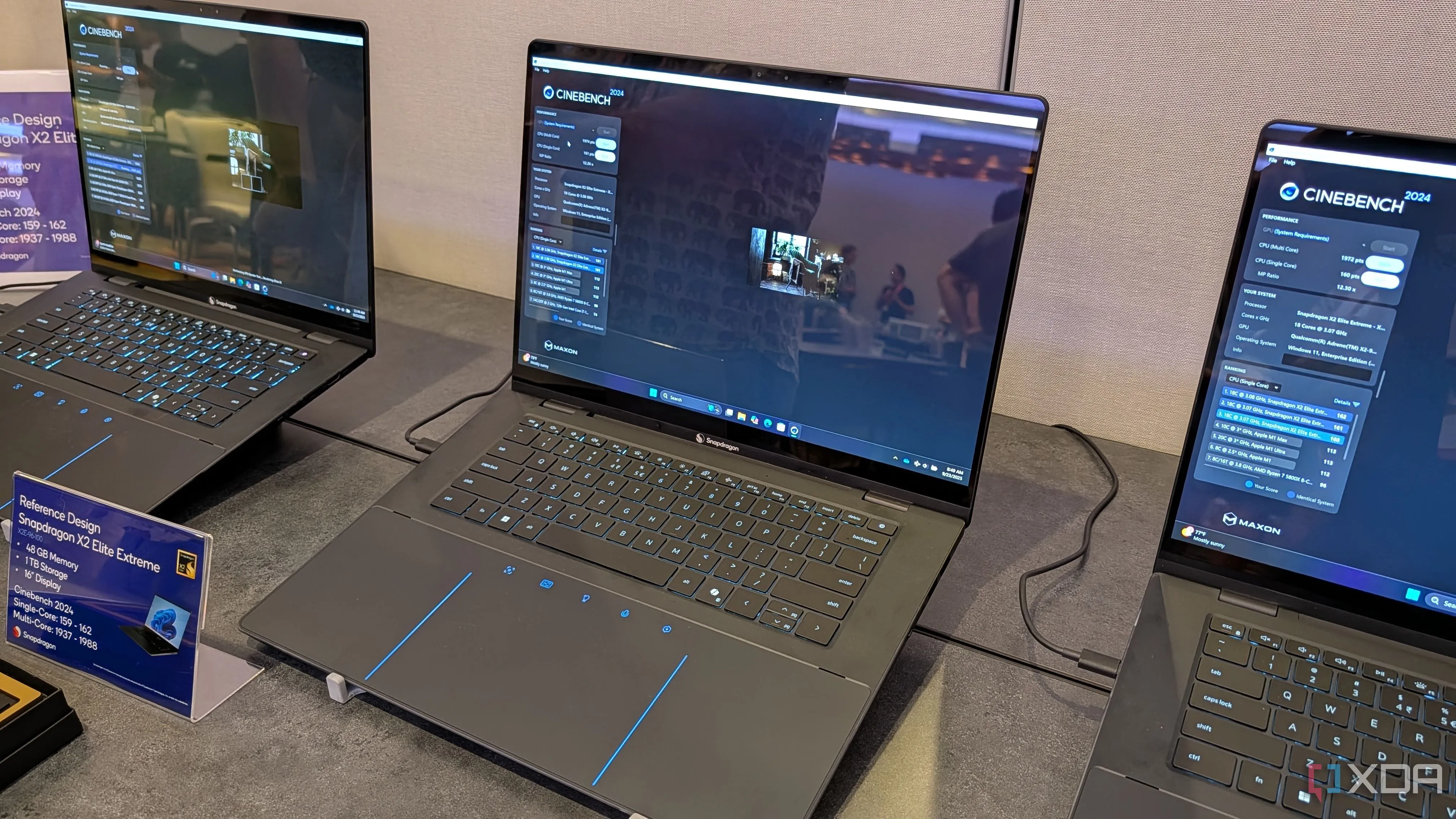 Điểm benchmark cho Snapdragon X2 Elite minh họa áp lực hiệu năng trên thị trường di động cao cấp