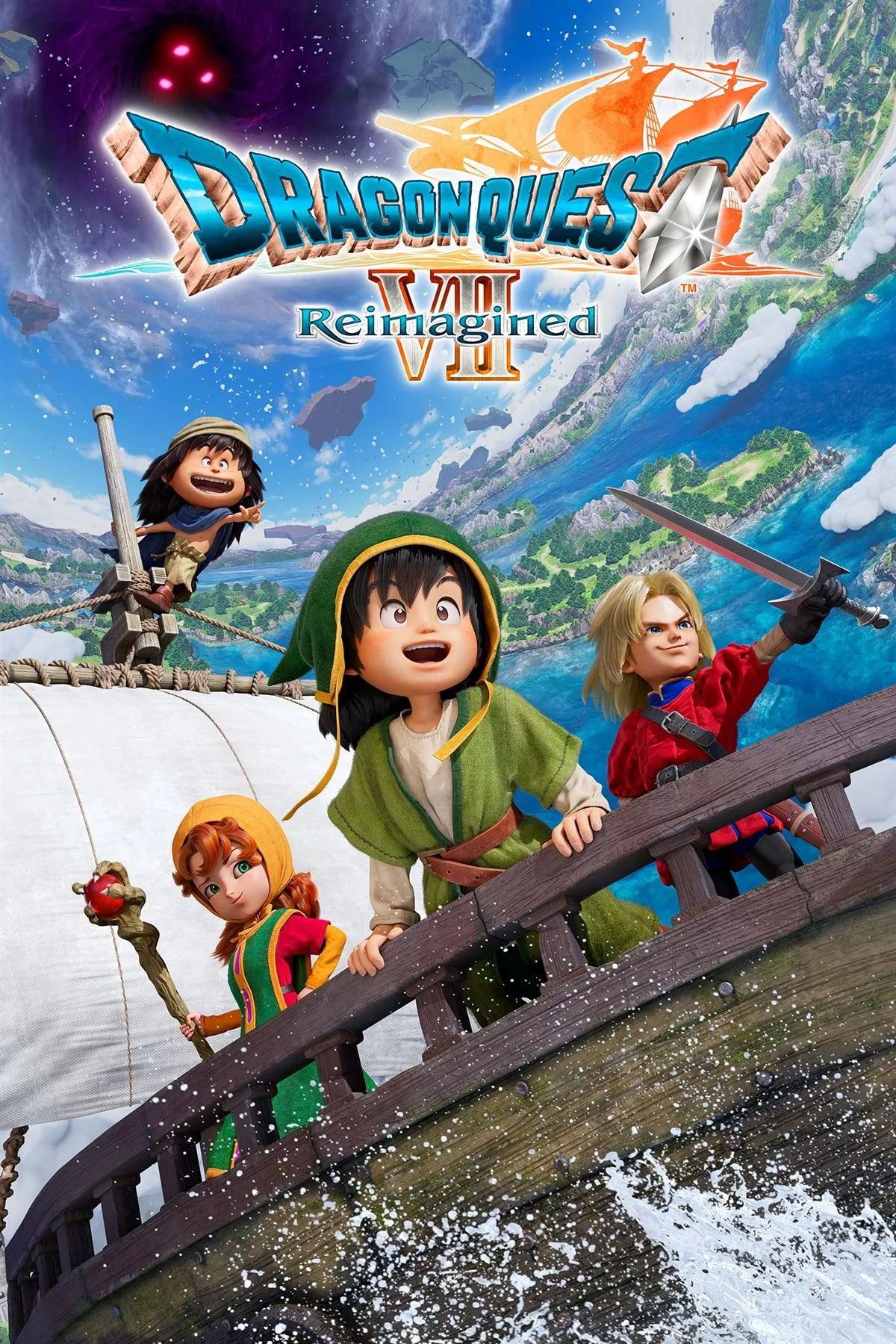 Dragon Quest VII Reimagined: artwork mới theo phong cách diorama, tông màu cổ điển và thiết kế nhân vật tươi sáng