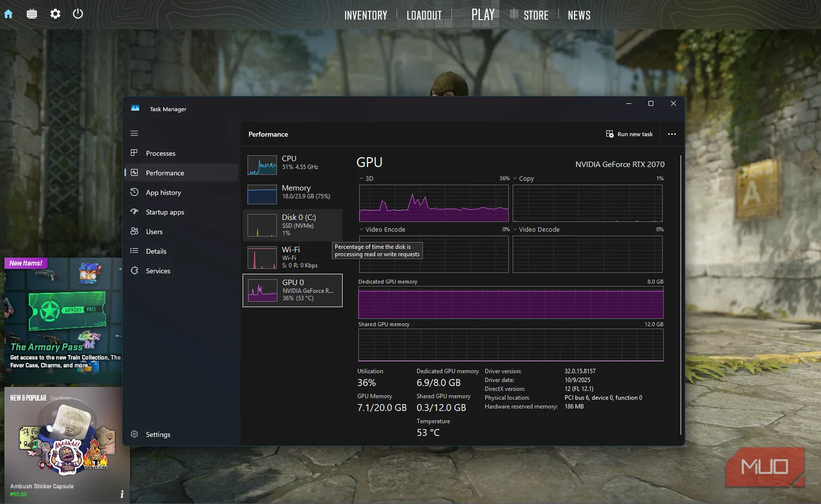 DSR/VSR khiến GPU render nặng hơn, không phù hợp cho tác vụ nặng thời gian dài