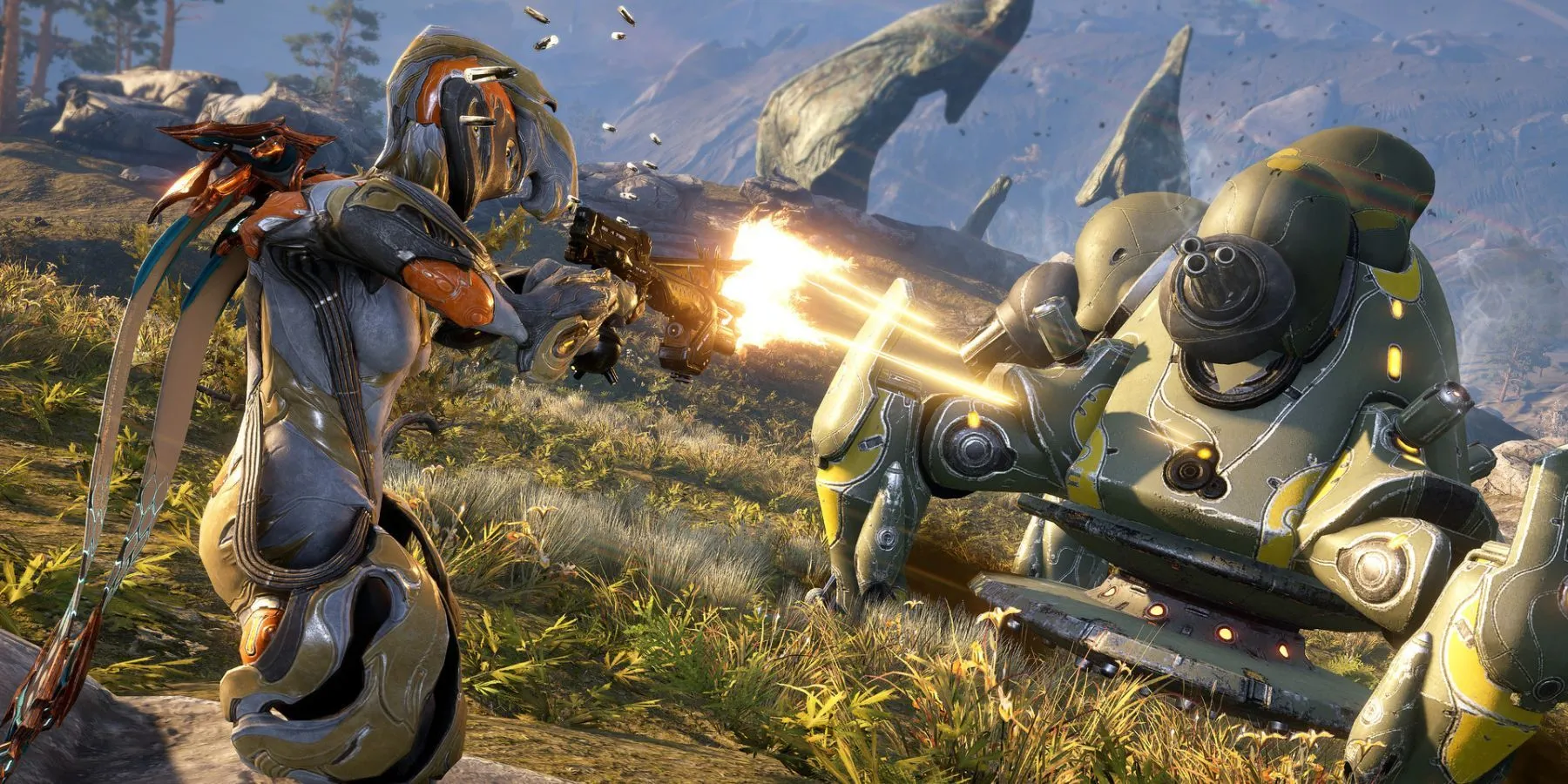 Glyph Warframe hiển thị trong giao diện game