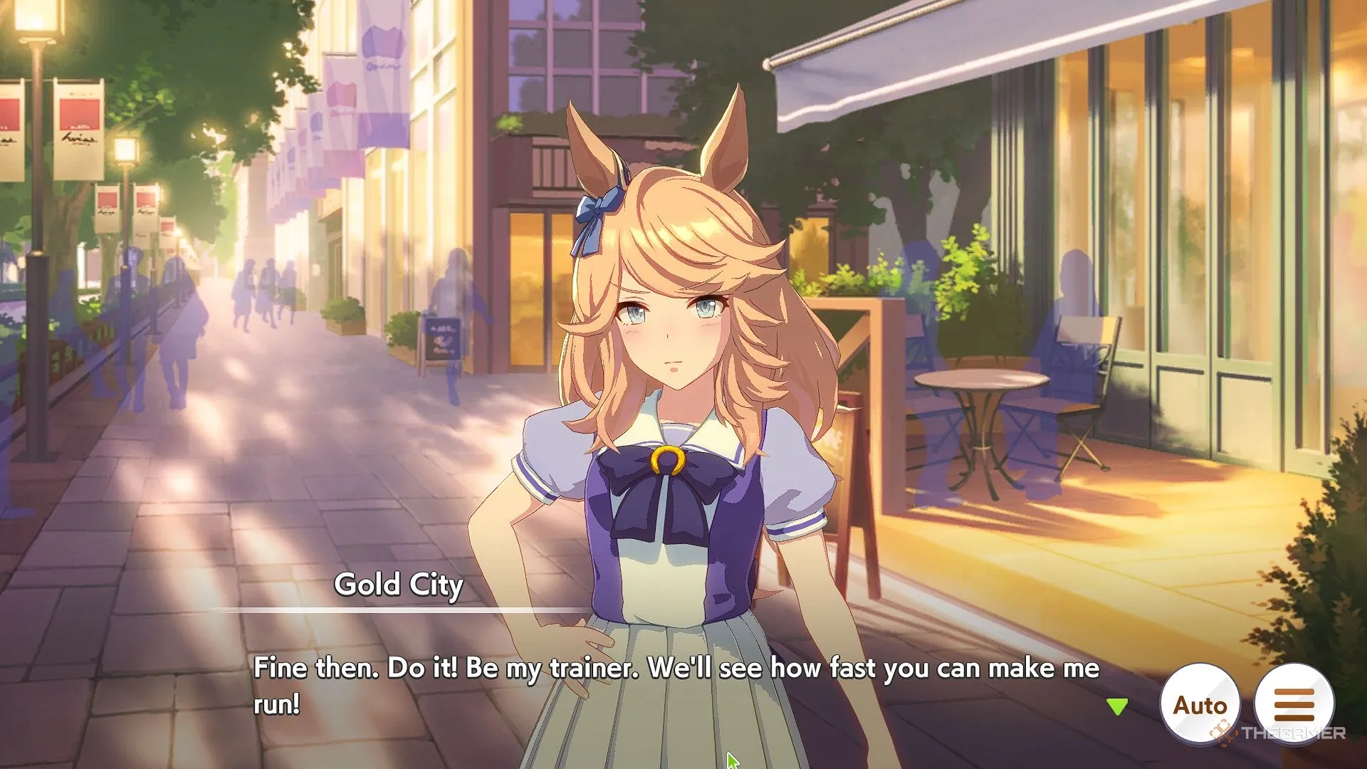 Gold City trong Umamusume: cô ngựa chiến mời gọi người chơi trở thành huấn luyện viên
