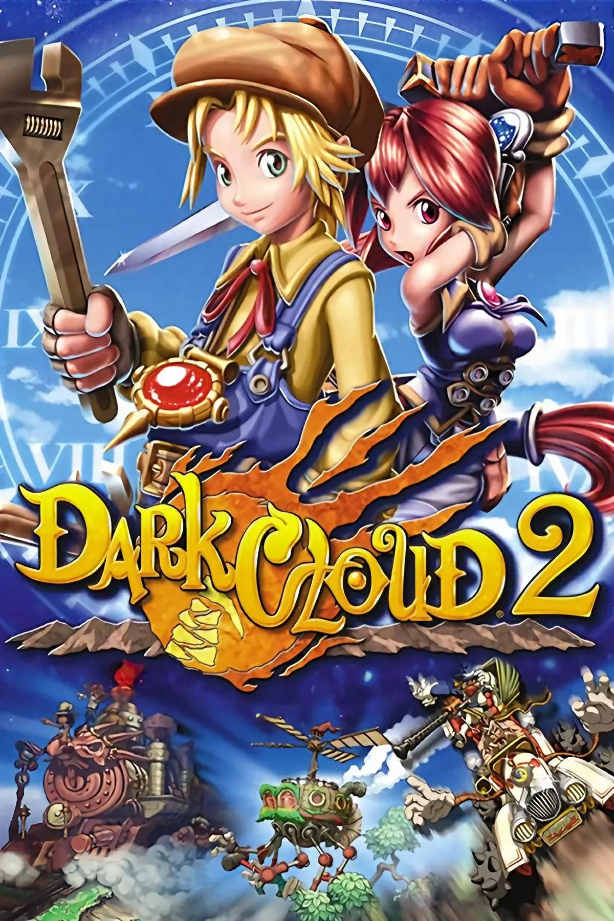Hệ thống dungeon, chế tạo và xây dựng thị trấn trong Dark Cloud 2