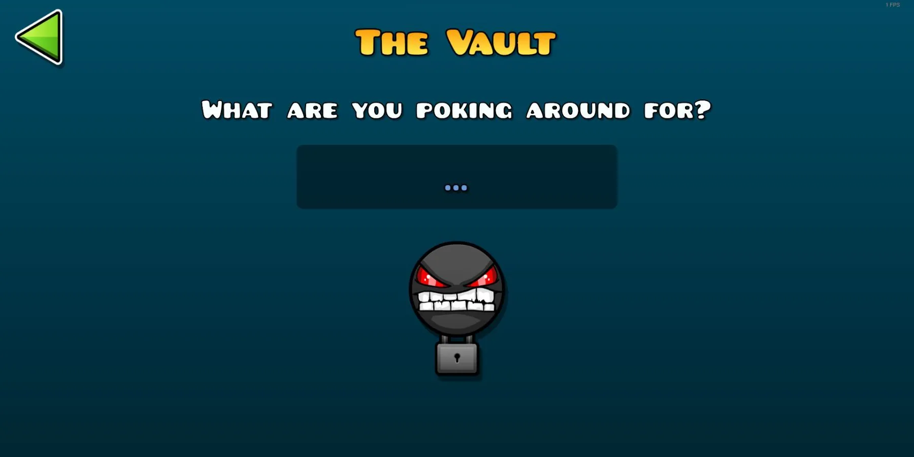 Hình chụp Vault Codes trong Geometry Dash