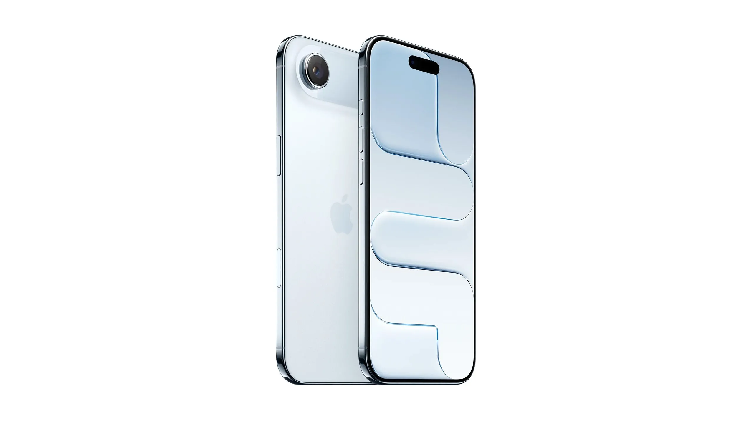 iPhone Air góc nghiêng, nhấn mạnh thân máy mỏng và cụm camera