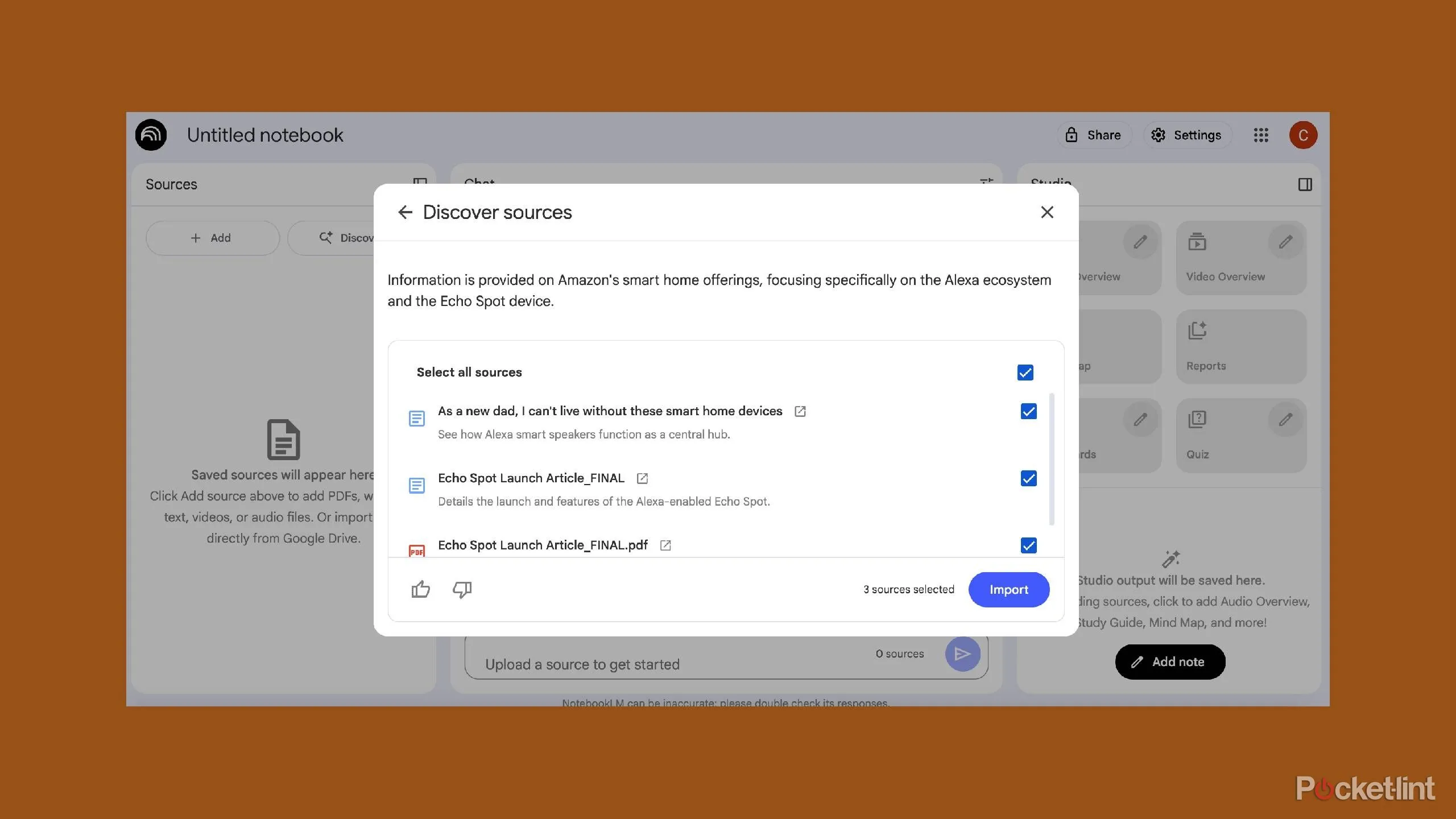 Kết quả tìm kiếm NotebookLM từ Google Drive, minh họa khả năng phát hiện tài liệu dựa trên nội dung