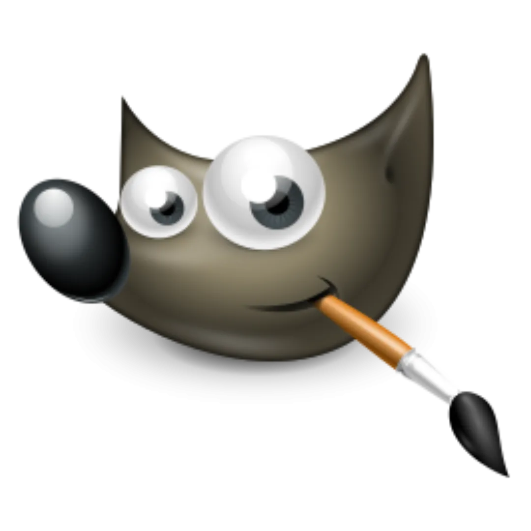 Logo GIMP – biểu tượng chương trình chỉnh sửa ảnh mã nguồn mở