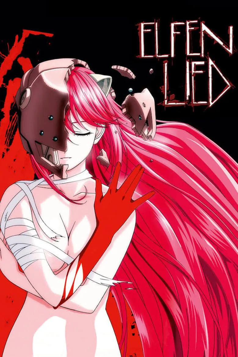 Lucy (Kaede) với các chiêu năng lực tàn khốc trong Elfen Lied