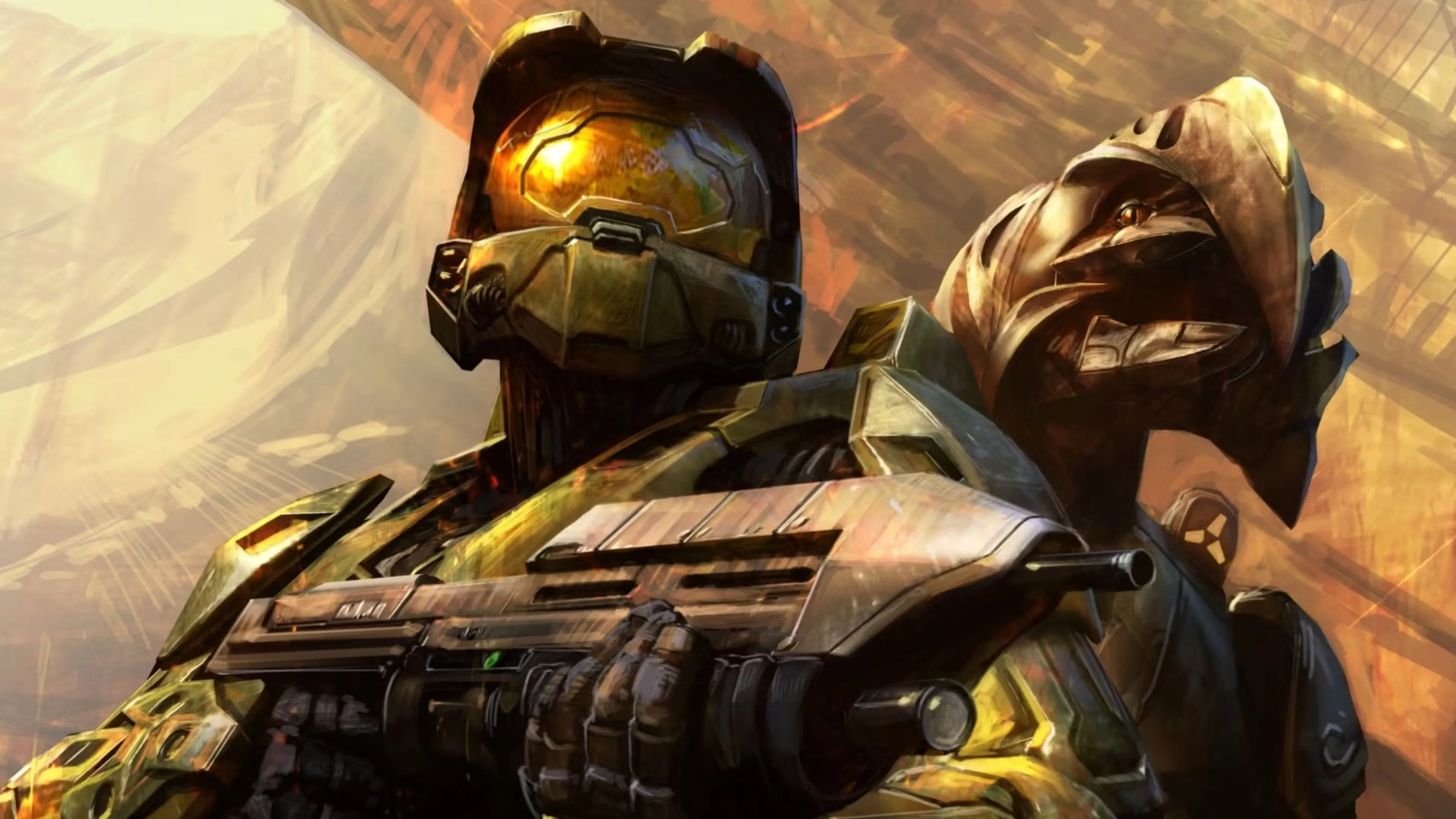 Master Chief và Arbiter trong key art Halo 3 — Halo lên PlayStation với Halo: Campaign Evolved