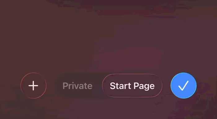 Nhấn giữ nút mở tab mới để xem các tab đã đóng gần đây trong Safari