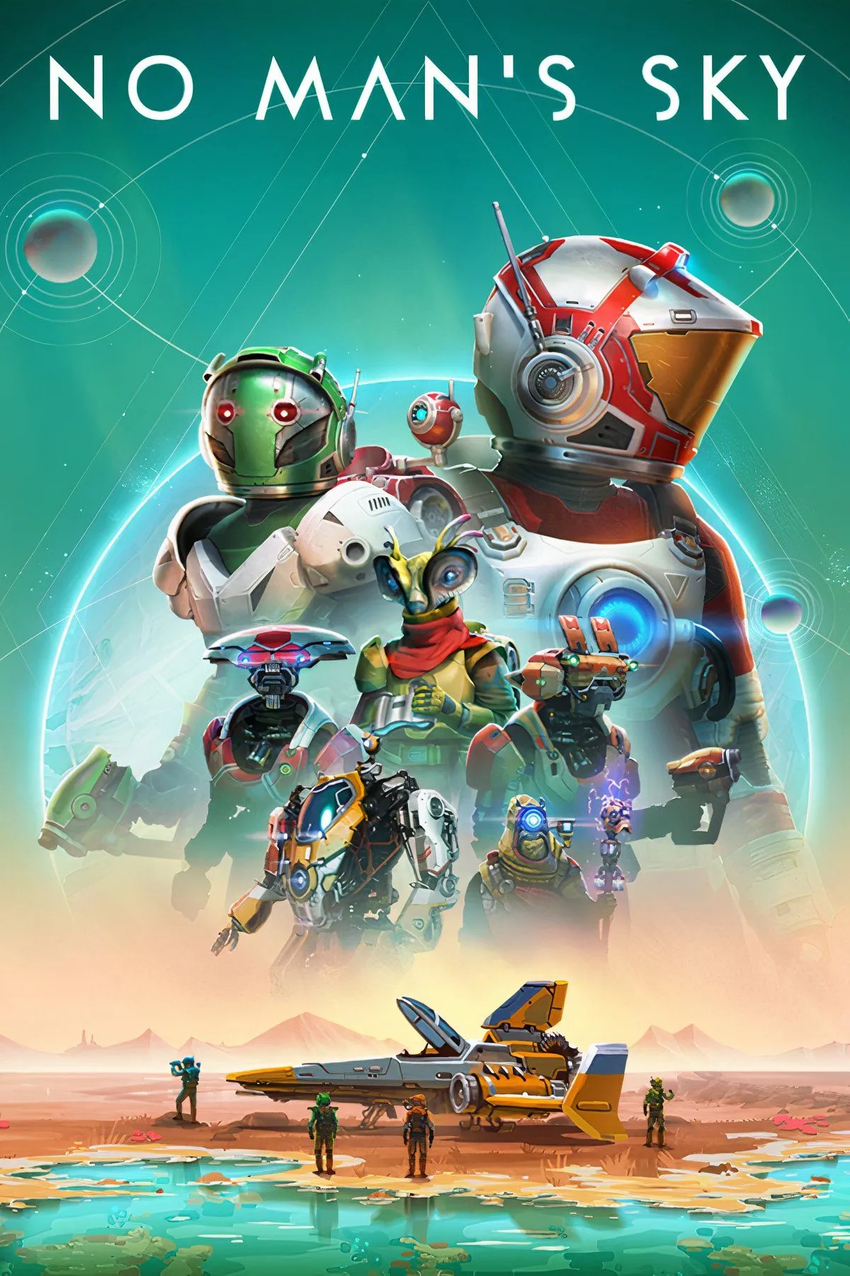No Man's Sky với hàng tỷ tỷ hành tinh, thế giới sinh tạo procedural phong phú